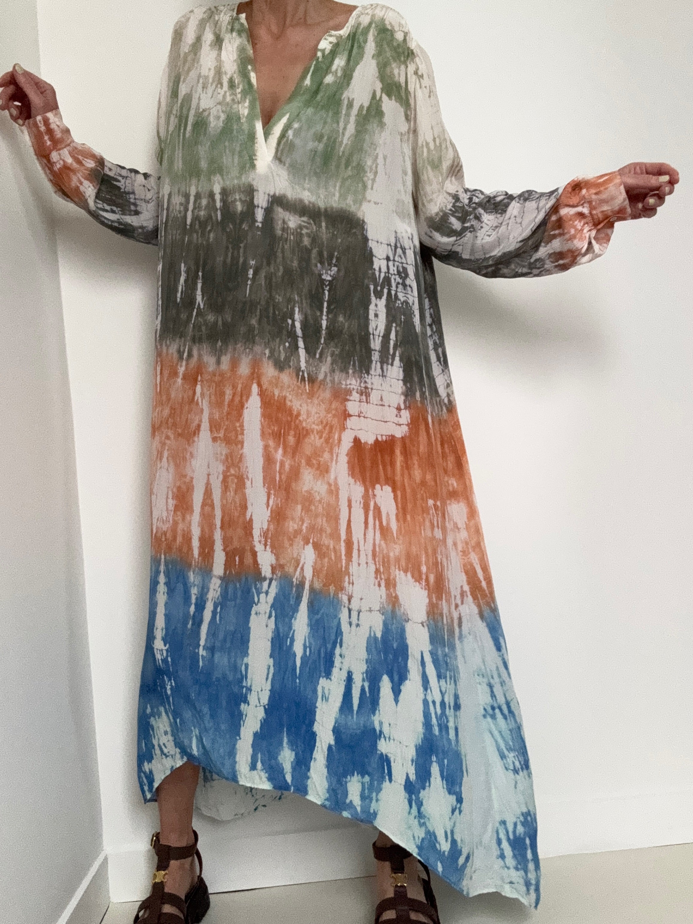 Project AJ 117 Dresses Project AJ 117 Faitheen Dress Multi Tie Dye
