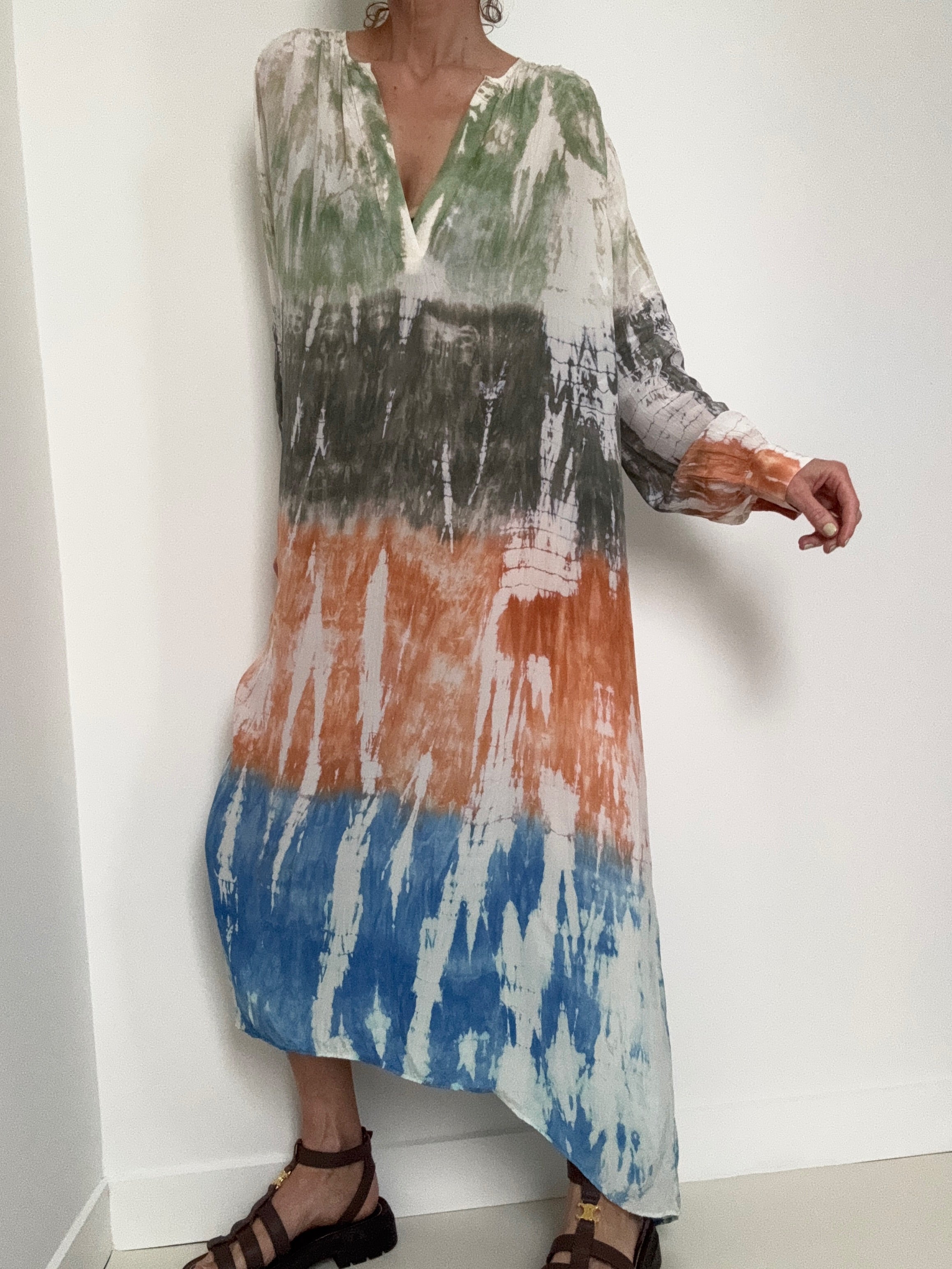 Project AJ 117 Dresses Project AJ 117 Faitheen Dress Multi Tie Dye