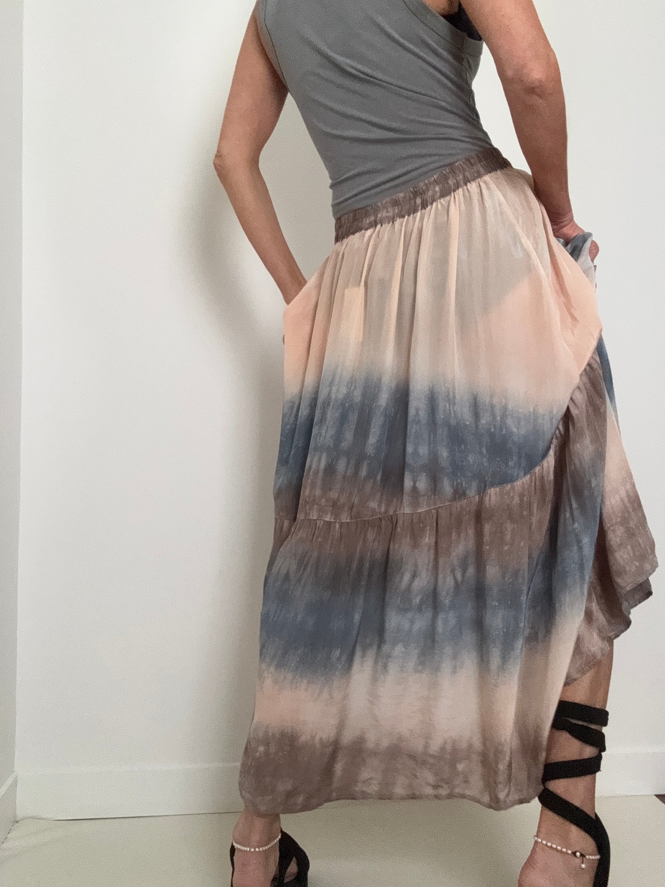 Project AJ 117 Franny Skirt Nude Indigo | Skirts