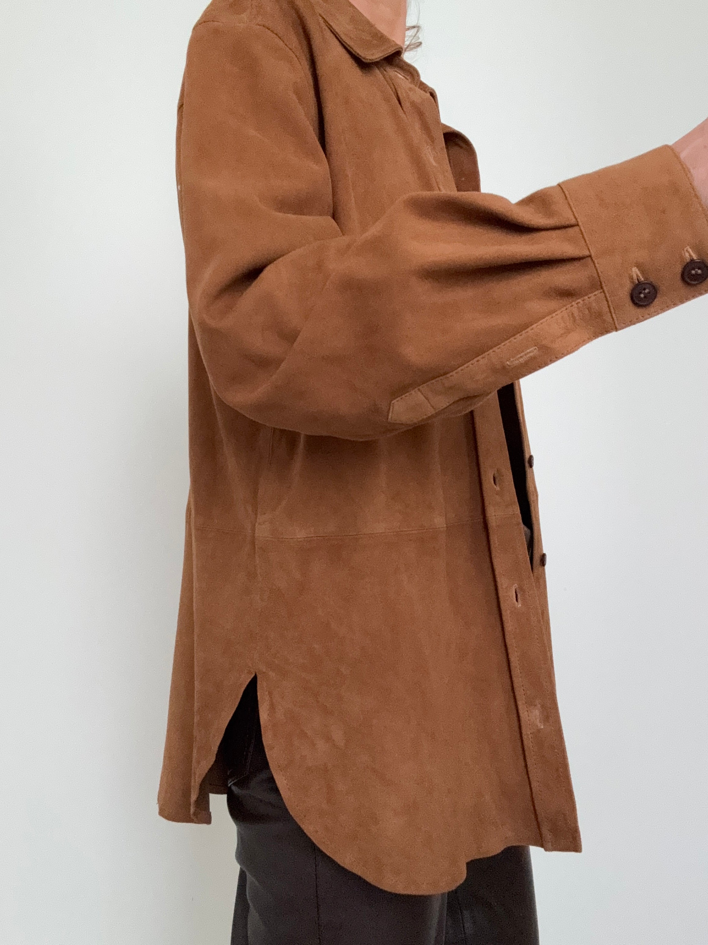 Suede Overshirt | Shirts