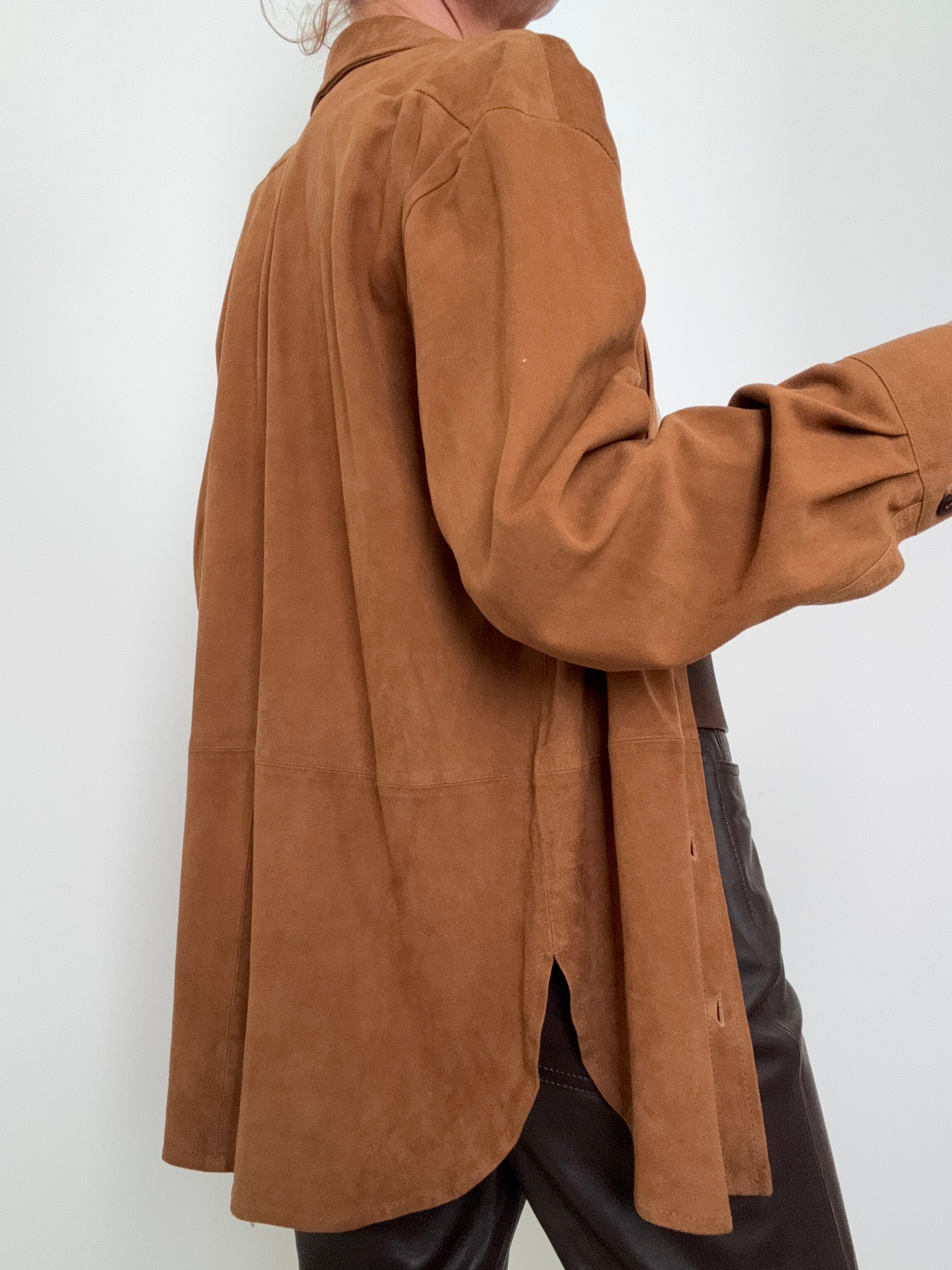 Suede Overshirt | Shirts