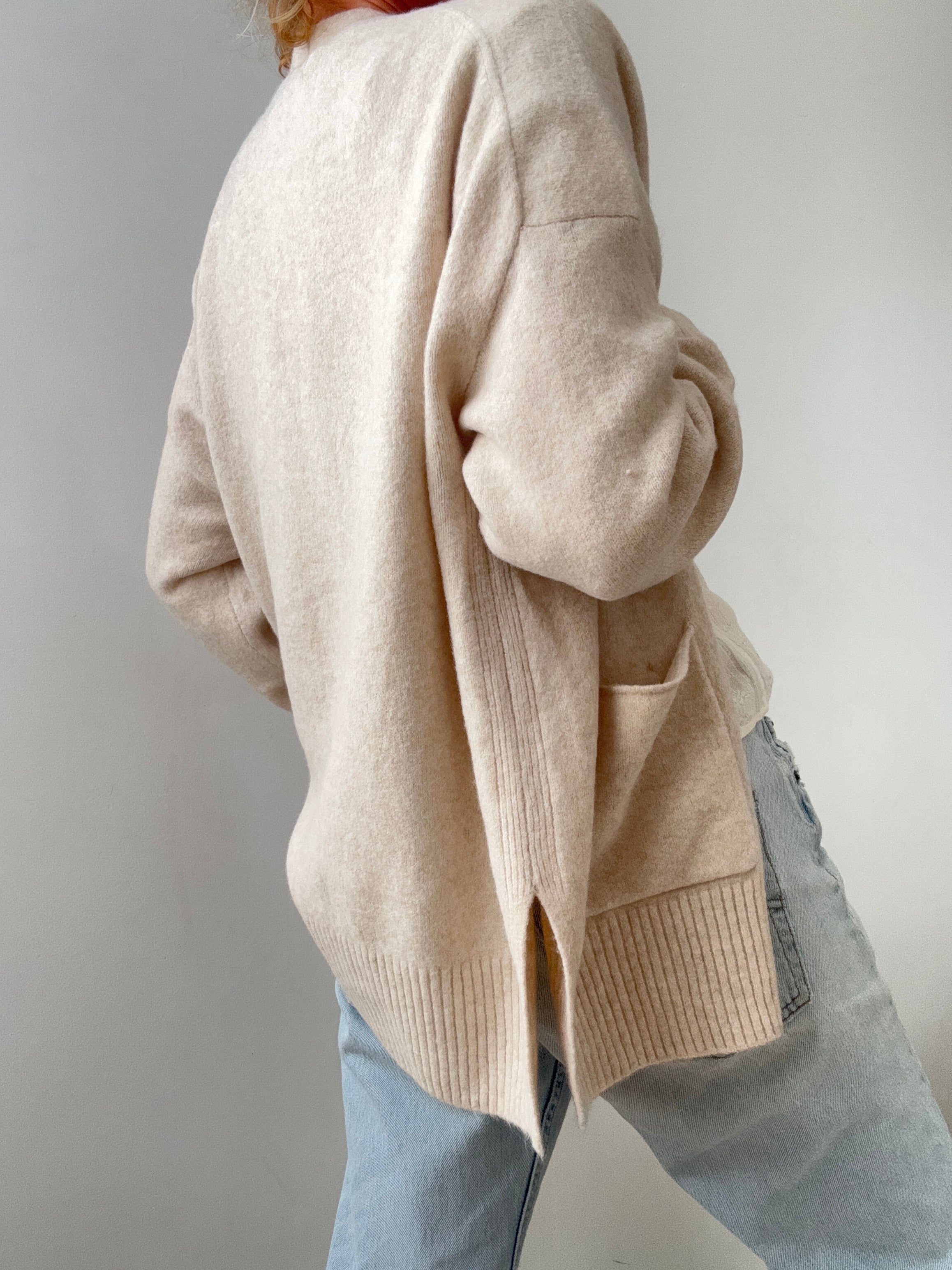 Ralph Lauren Cardigans Ralph Lauren Soft Knit Cardigan Oatmeal