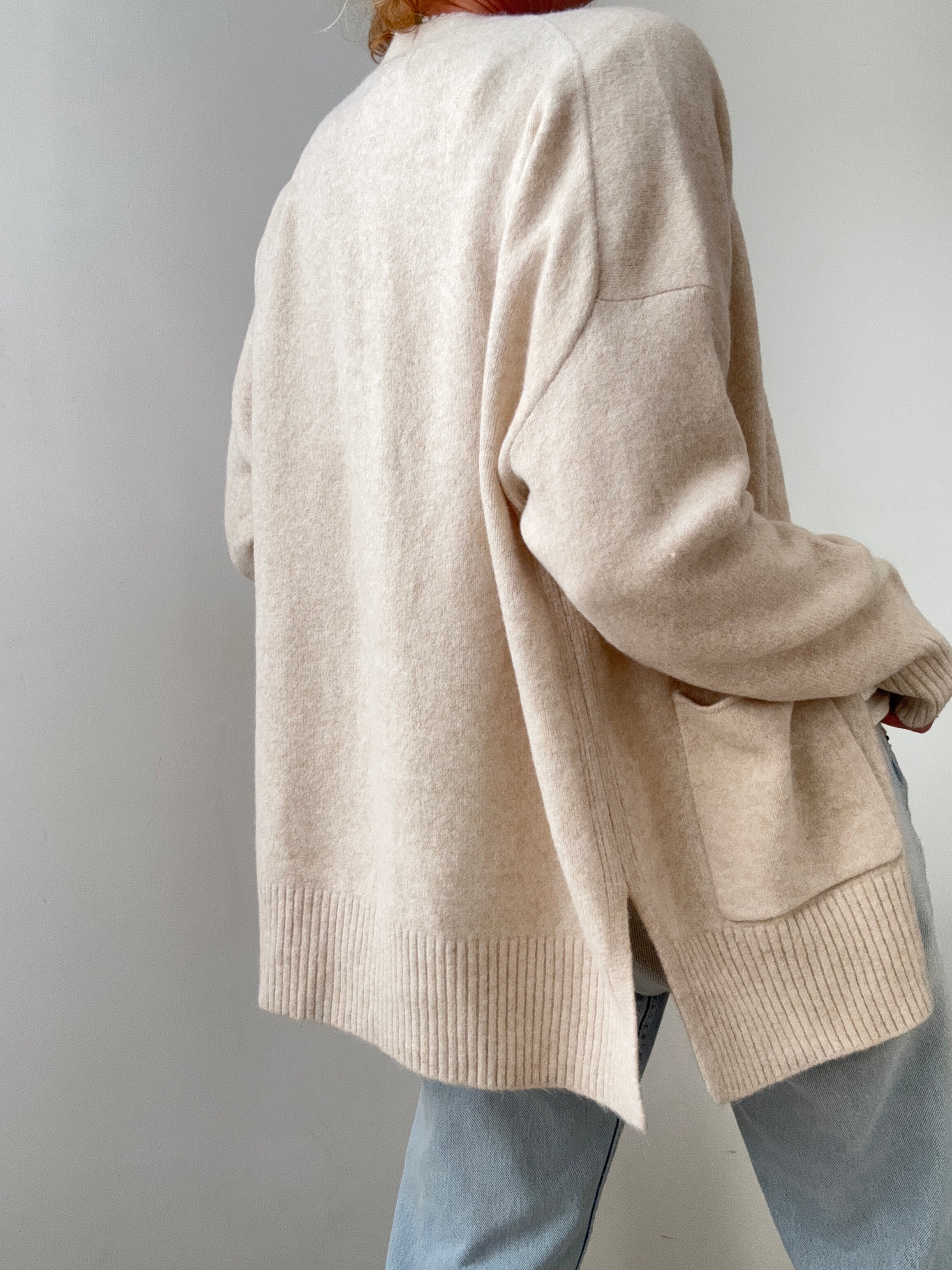 Ralph Lauren Cardigans Ralph Lauren Soft Knit Cardigan Oatmeal