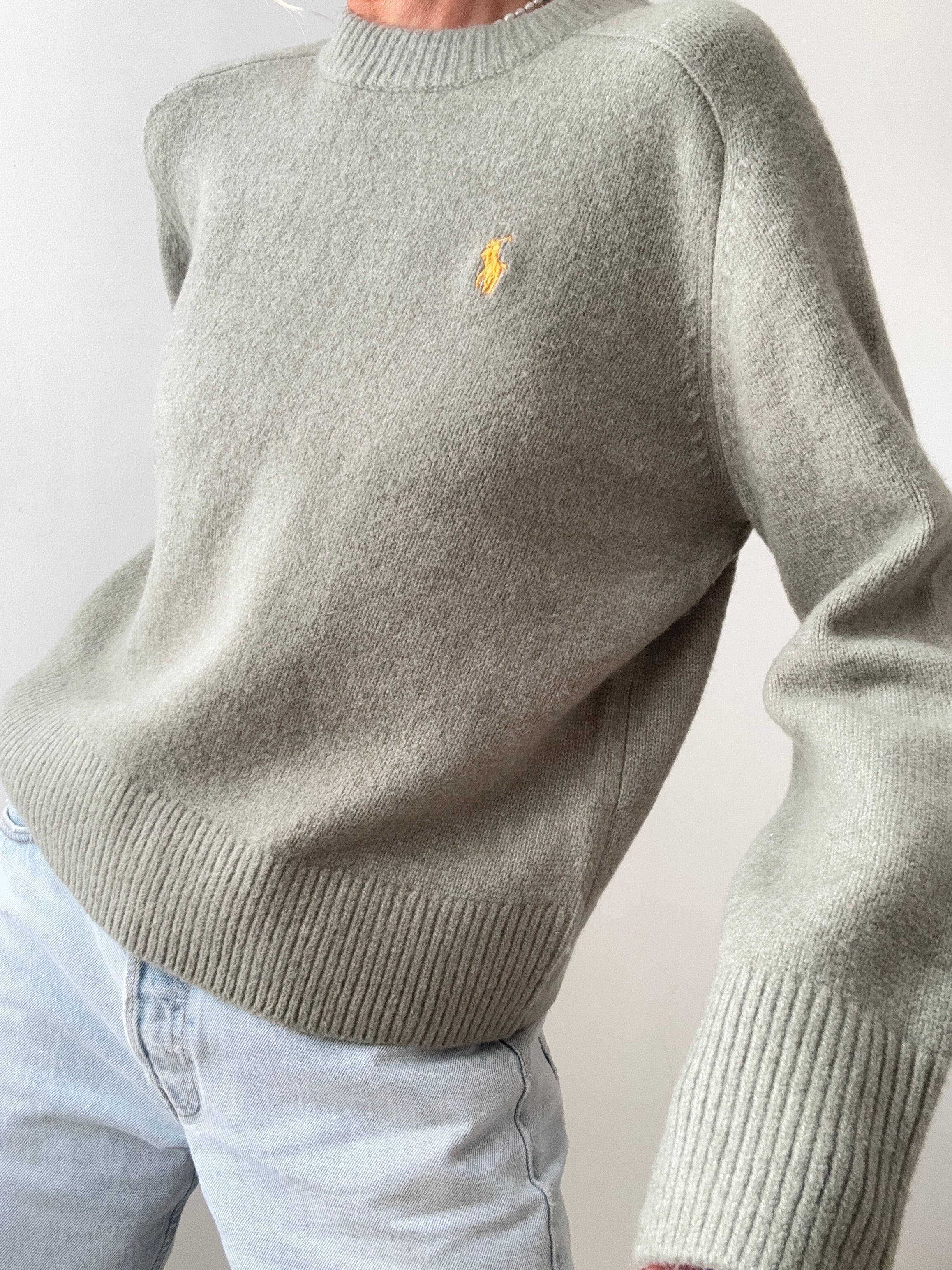 Ralph Lauren Jumpers Ralph Lauren Wool Blend Knit Green
