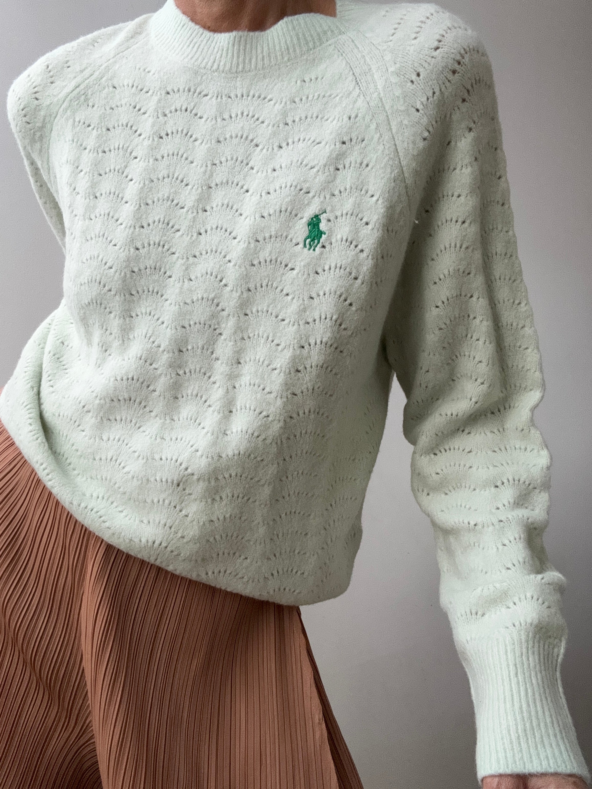 Ralph Lauren Jumpers Ralph Lauren Wool Blend Knit Mint