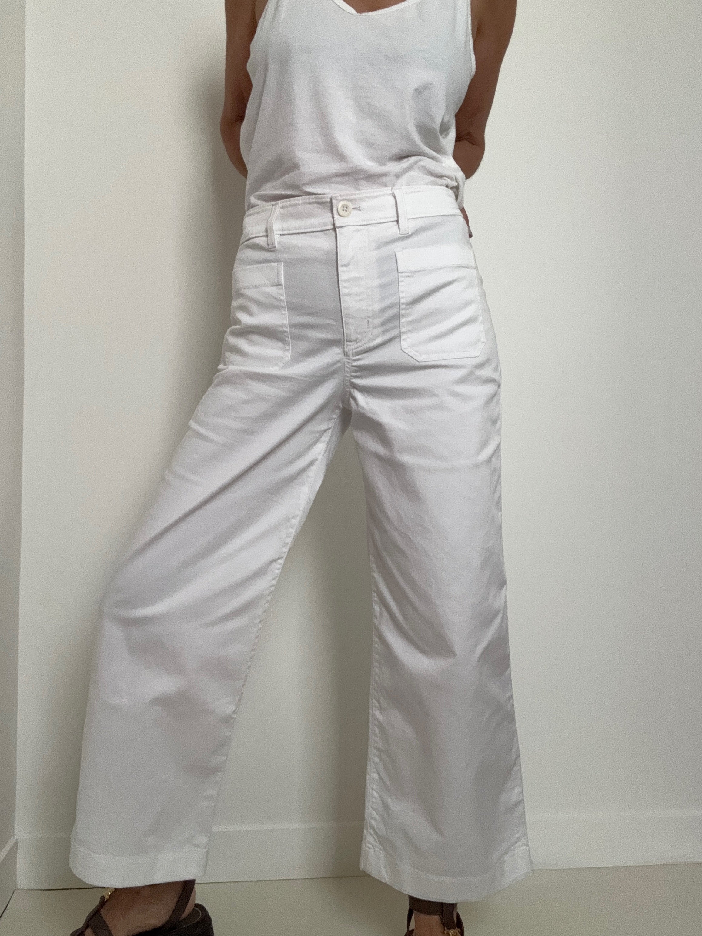 Ralph Lauren Pants Denim Wide Leg Sailor Pants