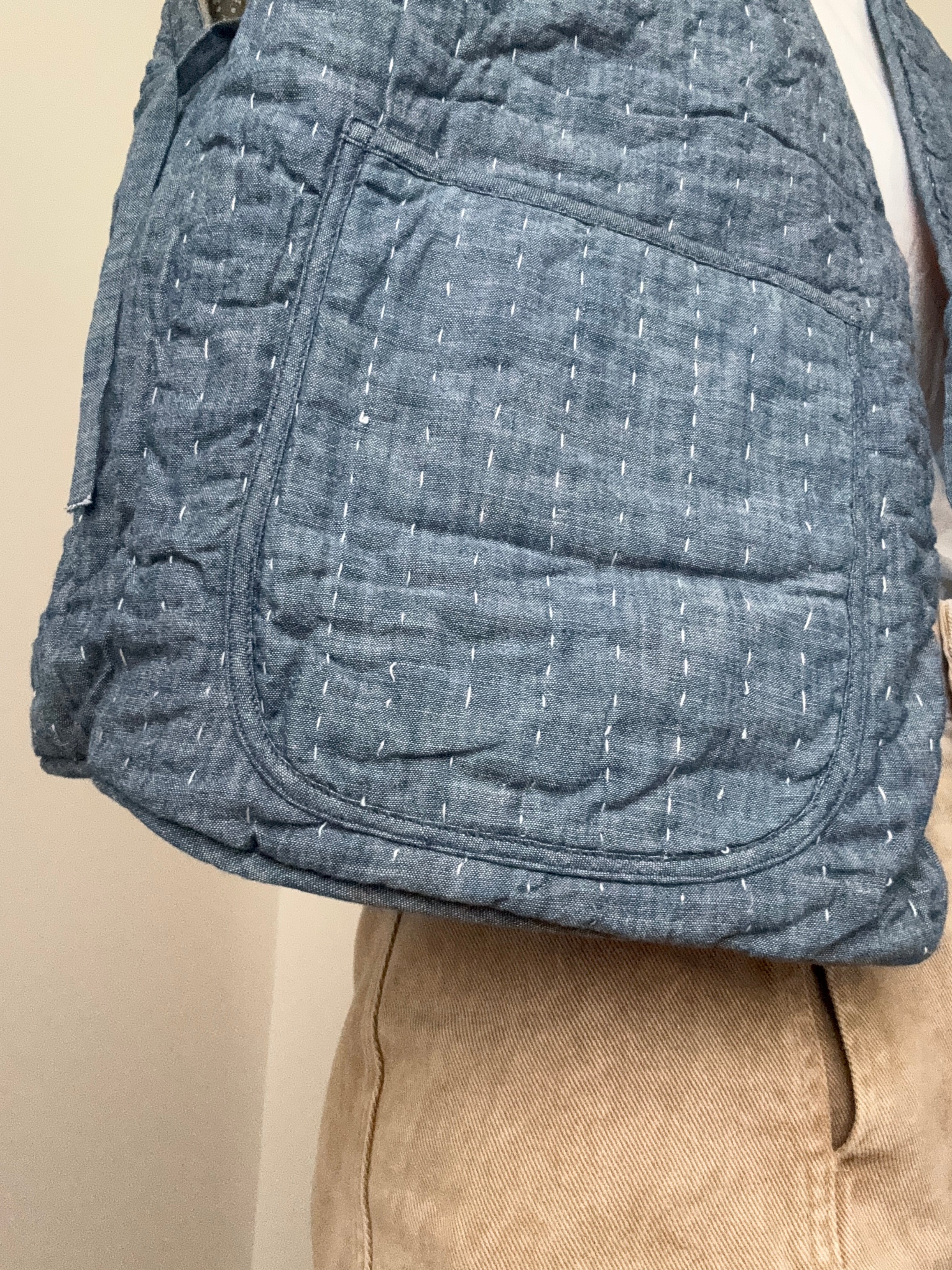 ポロ　ラルフローレン　リバーシブルパッチワークベスト　L Ralph Lauren ポロ ラルフ ローレン ジョーン リバーシブル パッチ