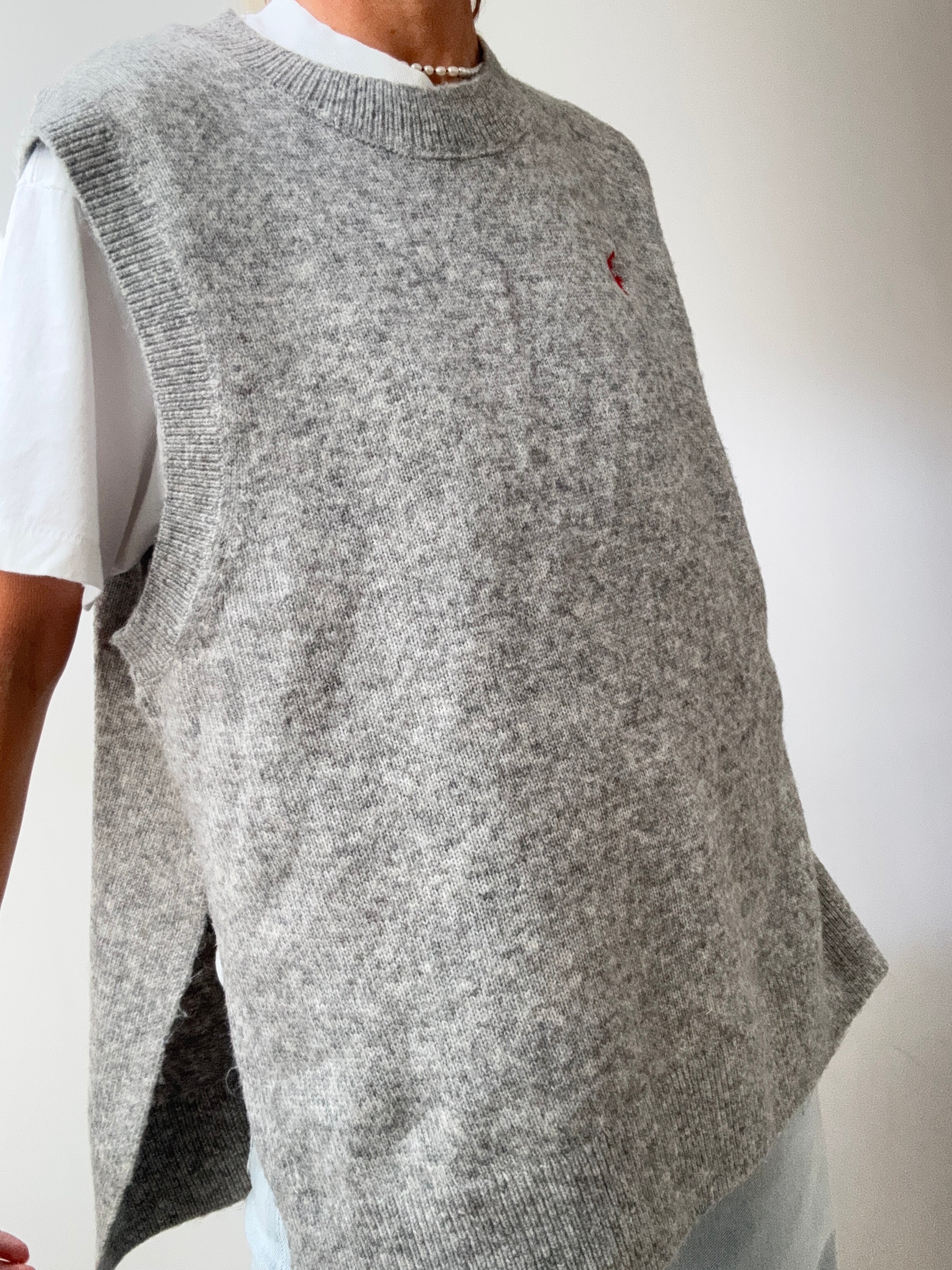 Ralph Lauren Vests Ralph Lauren Open Side Vest Grey