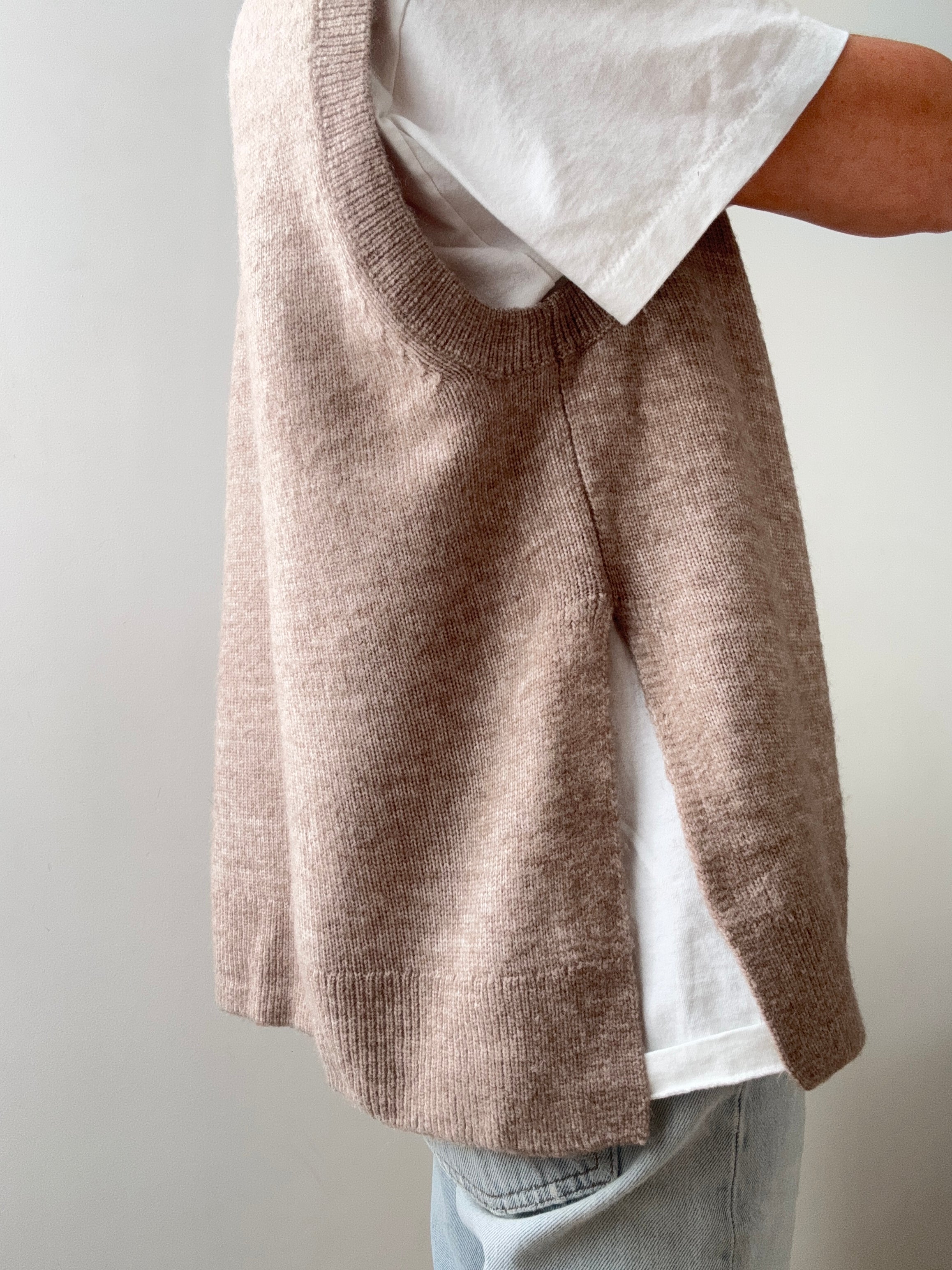 Ralph Lauren Vests Ralph Lauren Open Side Vest Tan