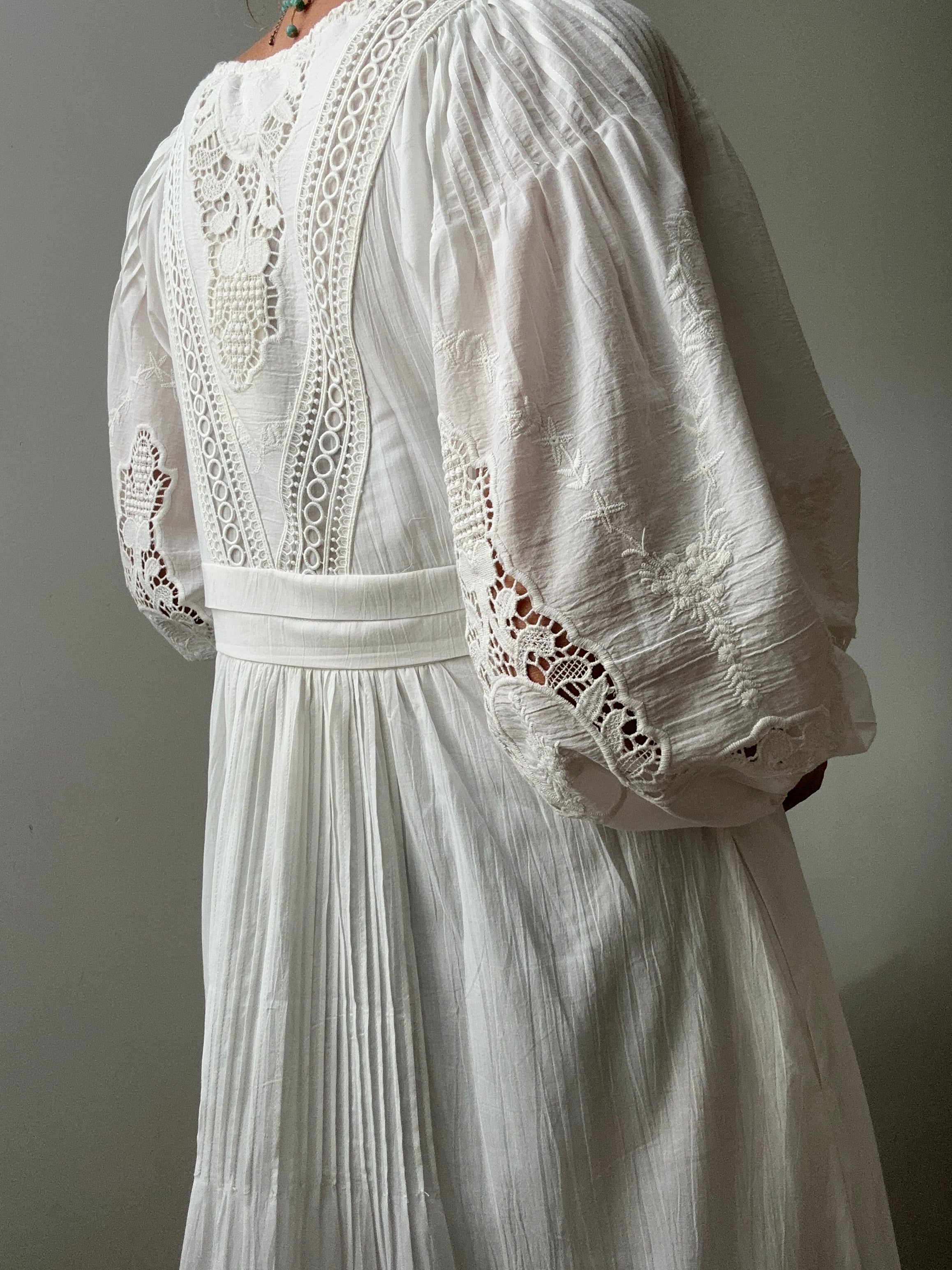 Rene Derhy Dresses Derhy Petunia Maxi Dress White