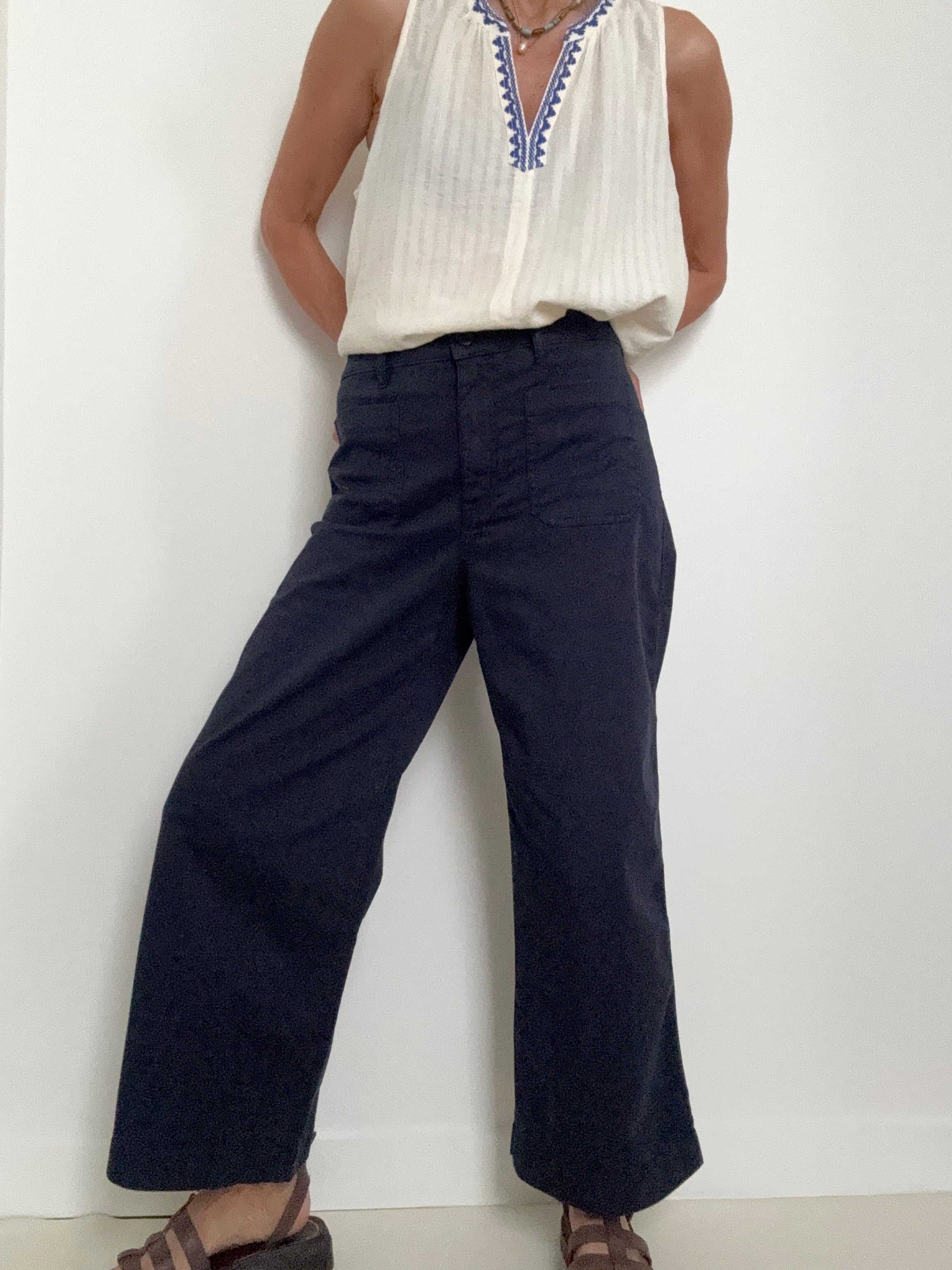 Scotch and Soda Tops Tape Detail Tank Top