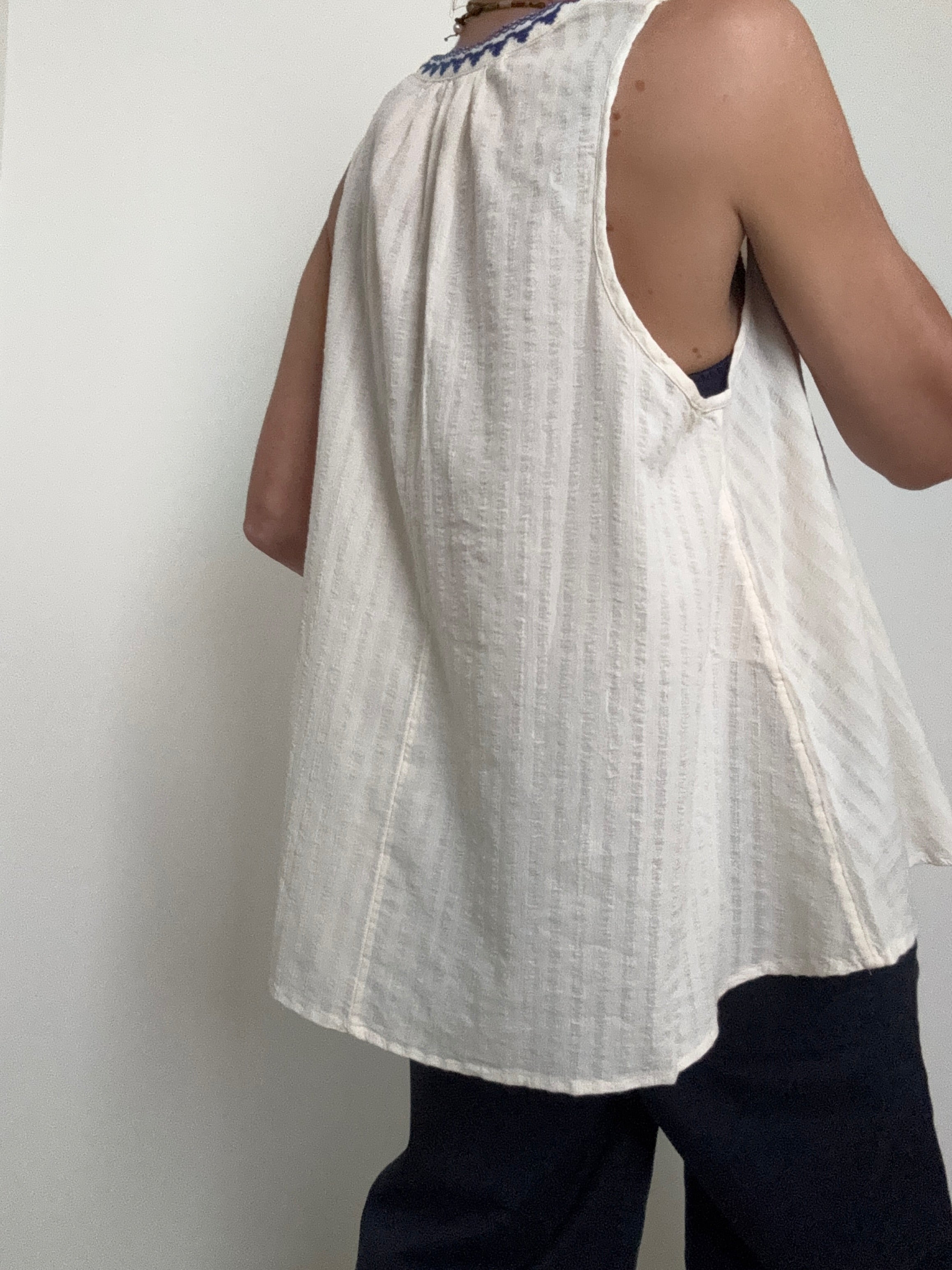 Scotch and Soda Tops Tape Detail Tank Top