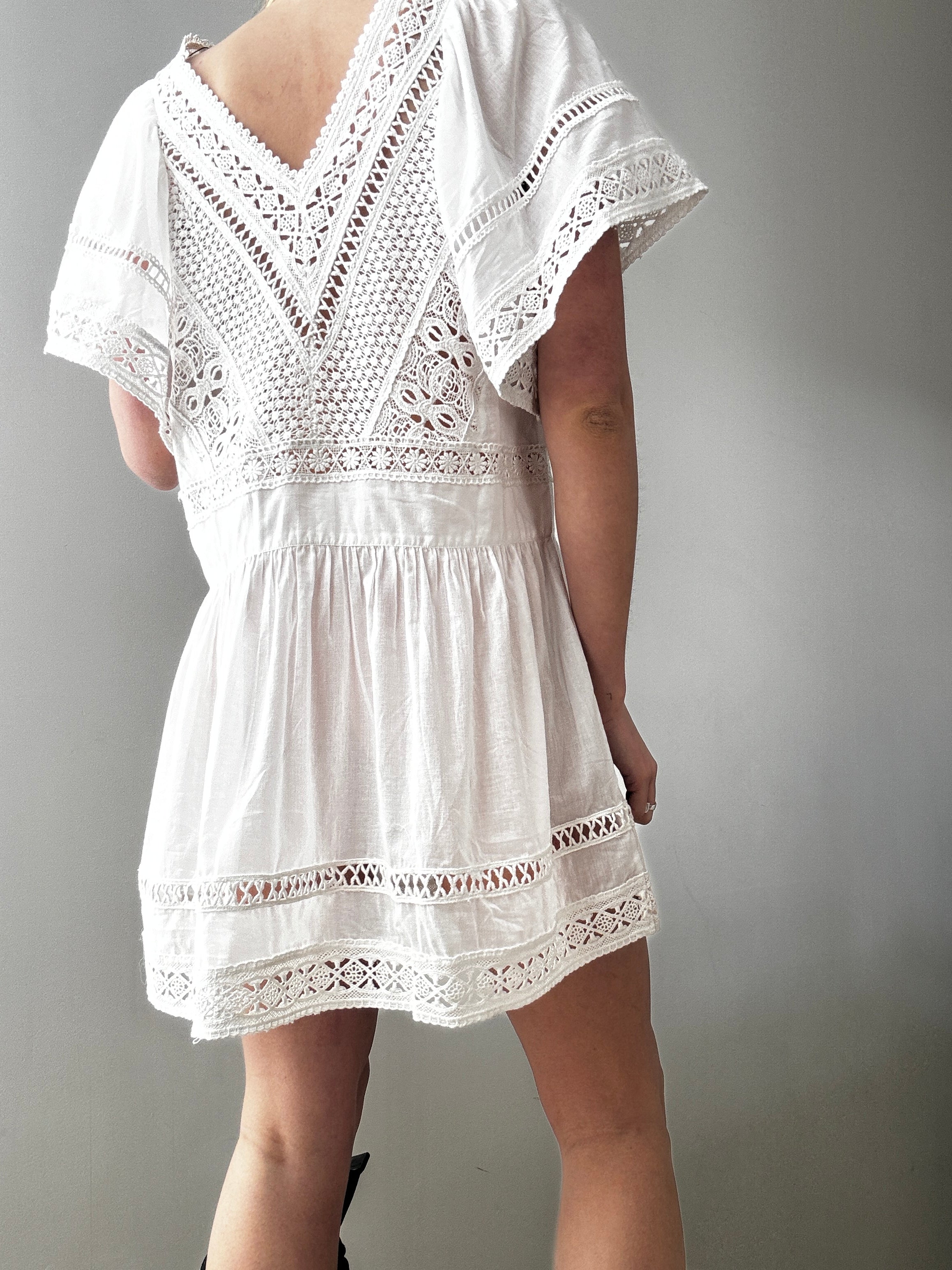 Sea Dresses Sea Broderie Anglaise Mini Dress