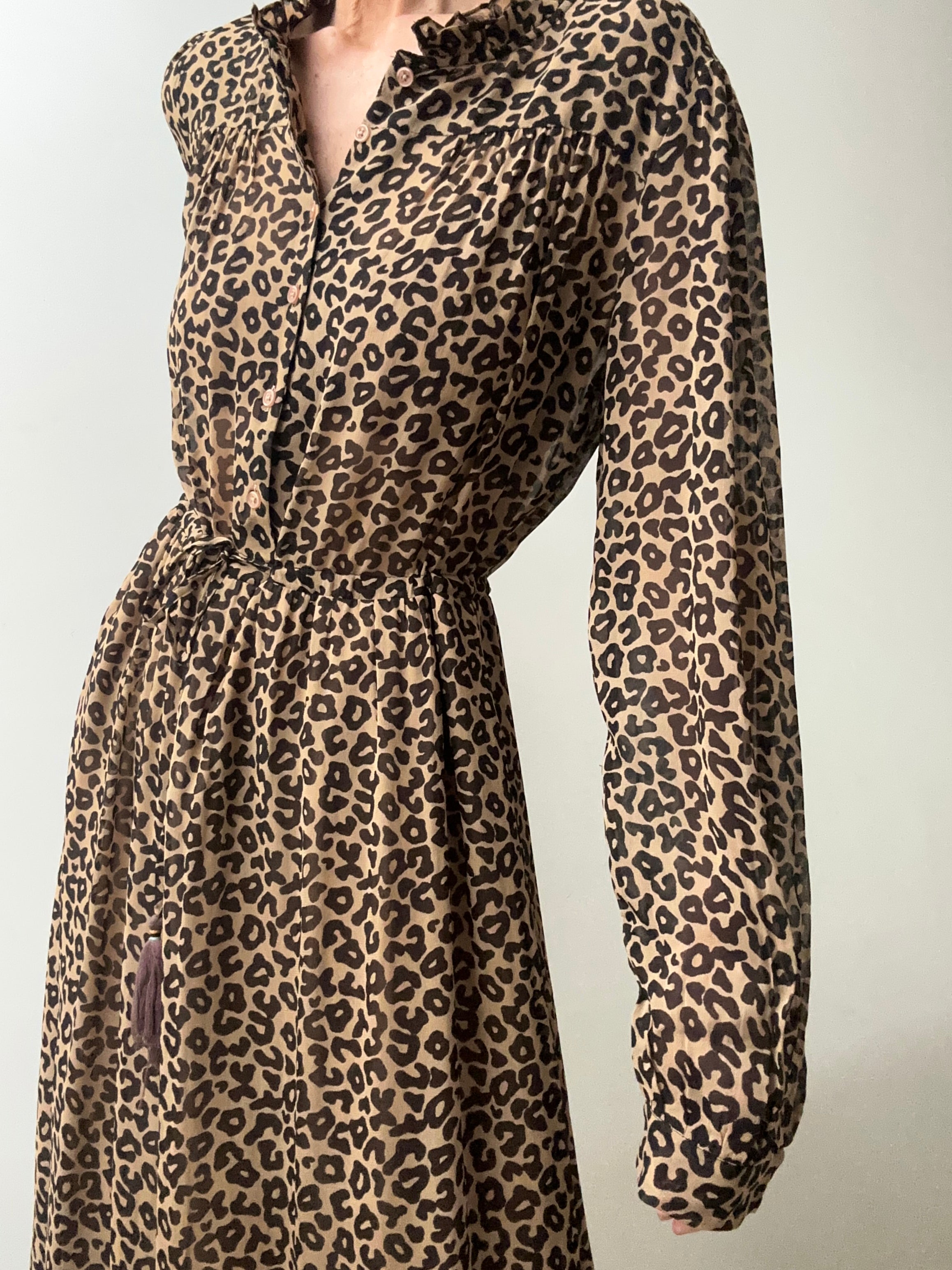 Sea Dresses Sea NY Leopard Print Maxi Dress