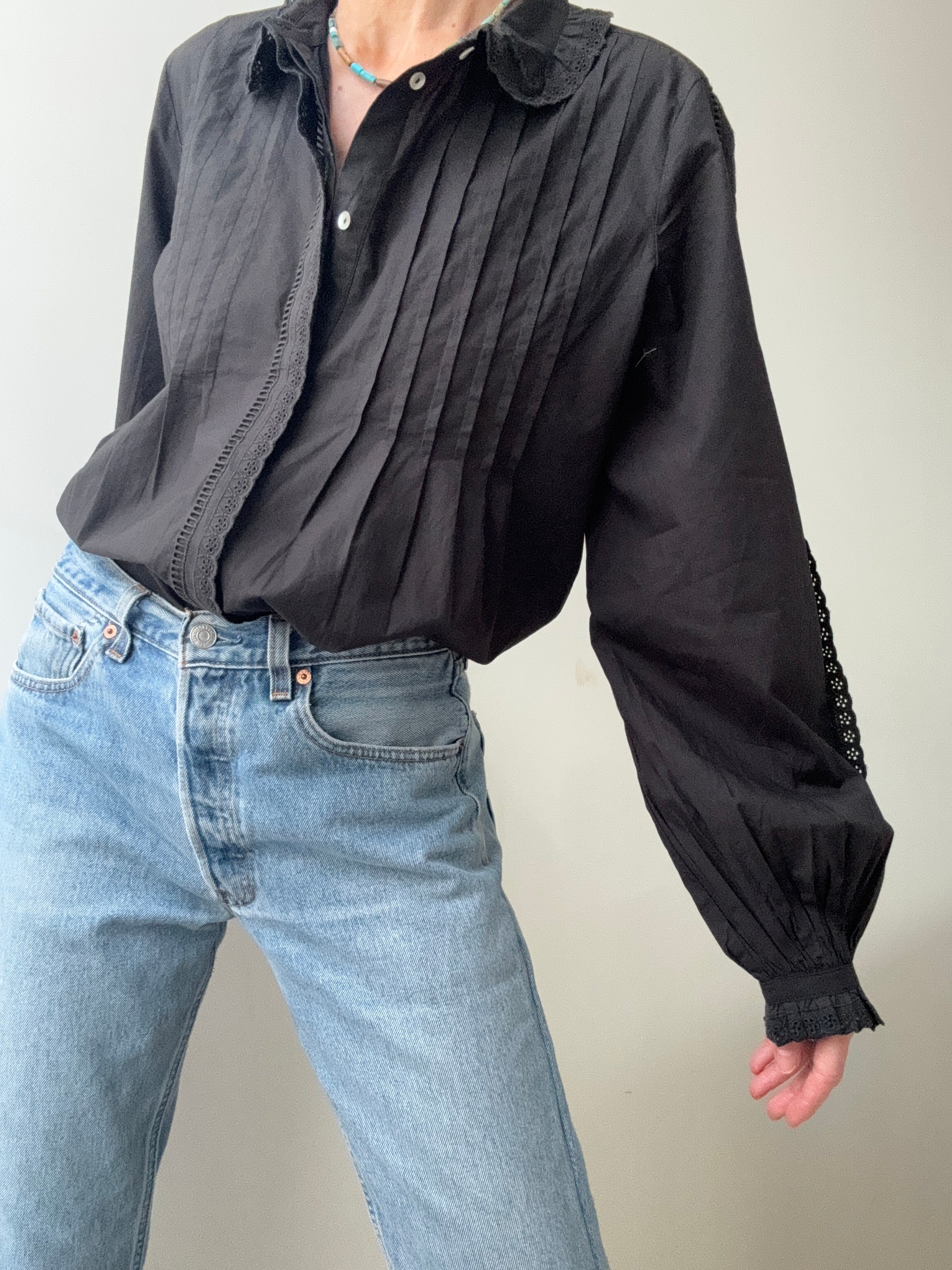 Skall Studio Blouses Skall Primrose Blouse Black