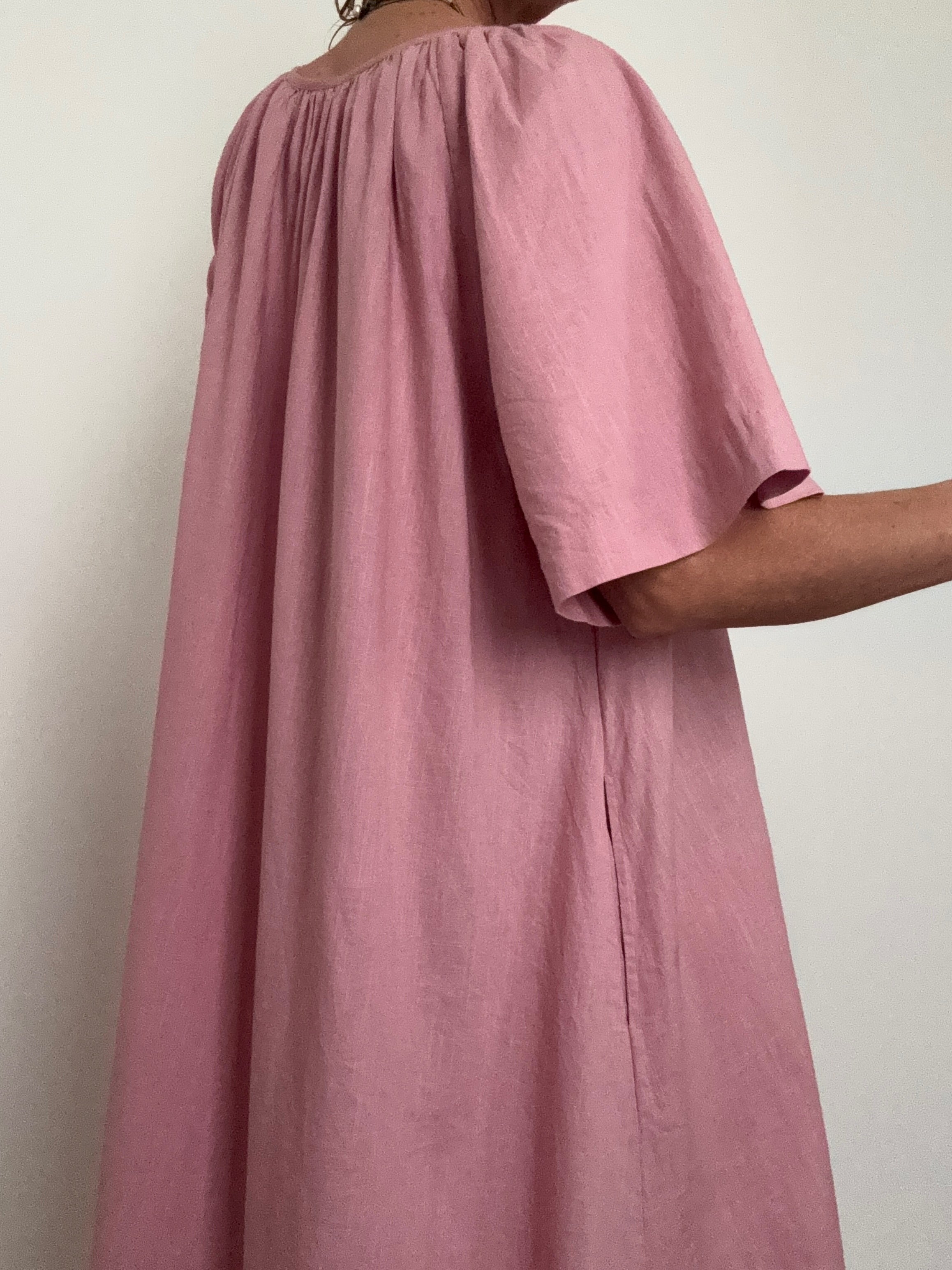 Skall Studio Dresses Skall Studio Loose Fit Dress Raspberry