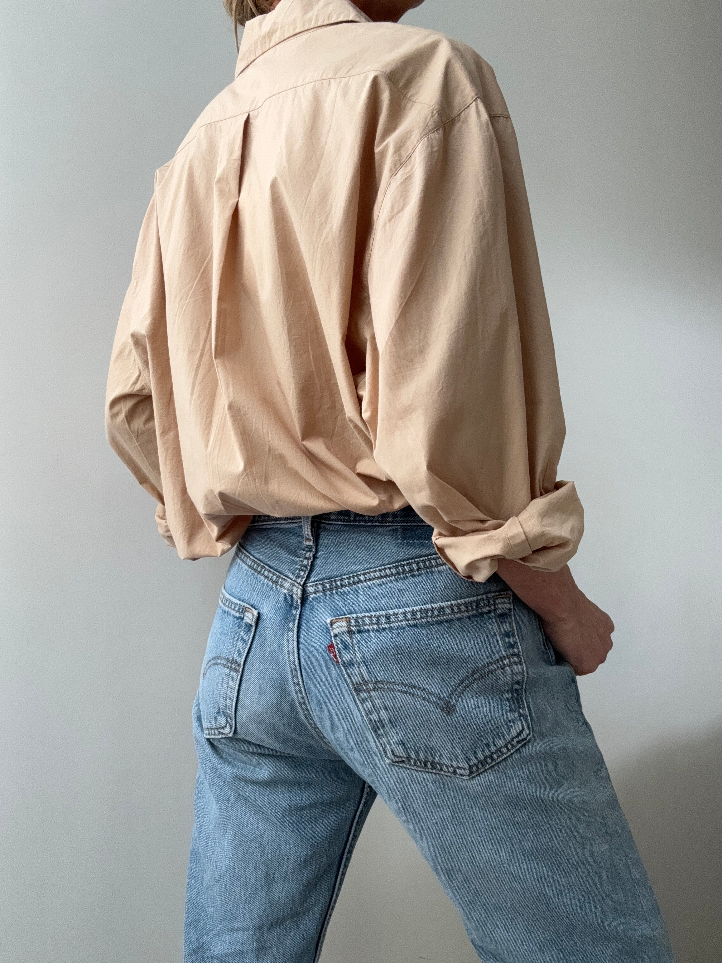 Organic Cotton Edgar Shirt  Dark Sand | Shirts