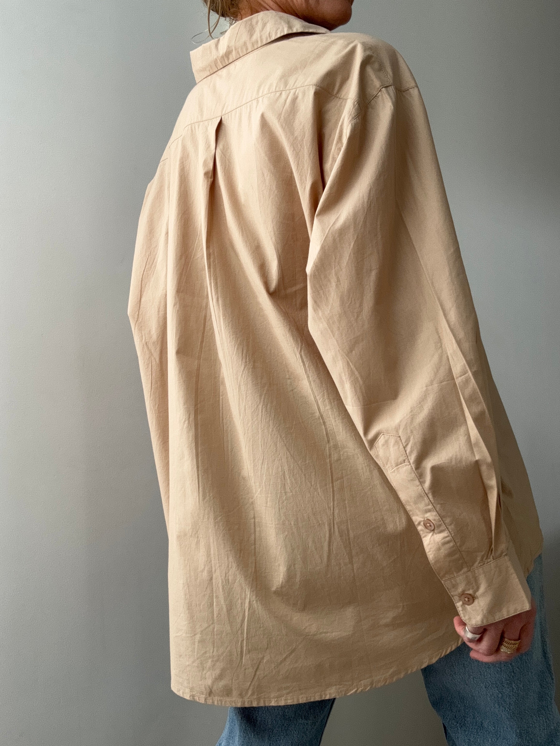 Organic Cotton Edgar Shirt  Dark Sand | Shirts