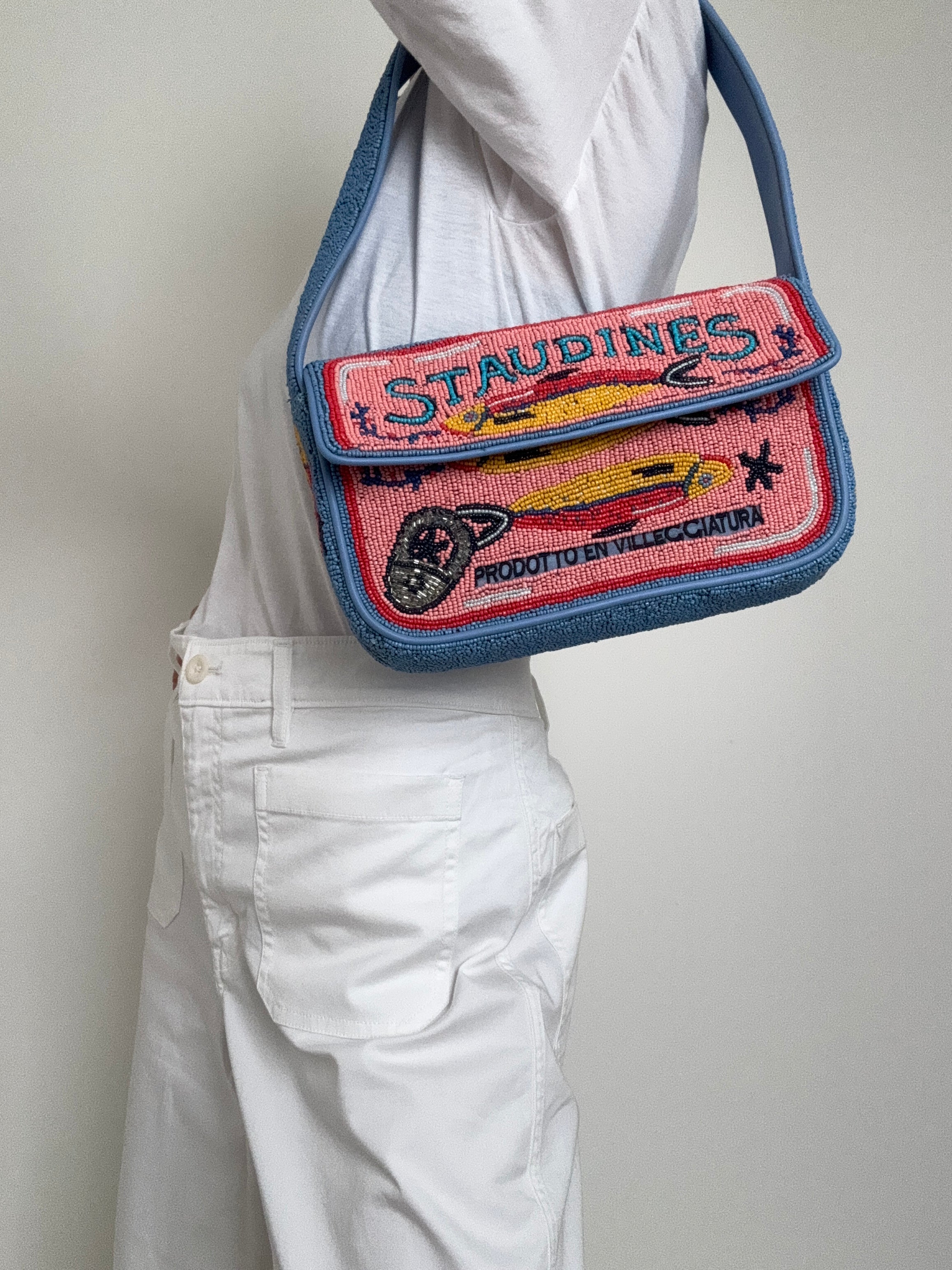 Staud Tommy Beaded Shoulder Bag | Bags