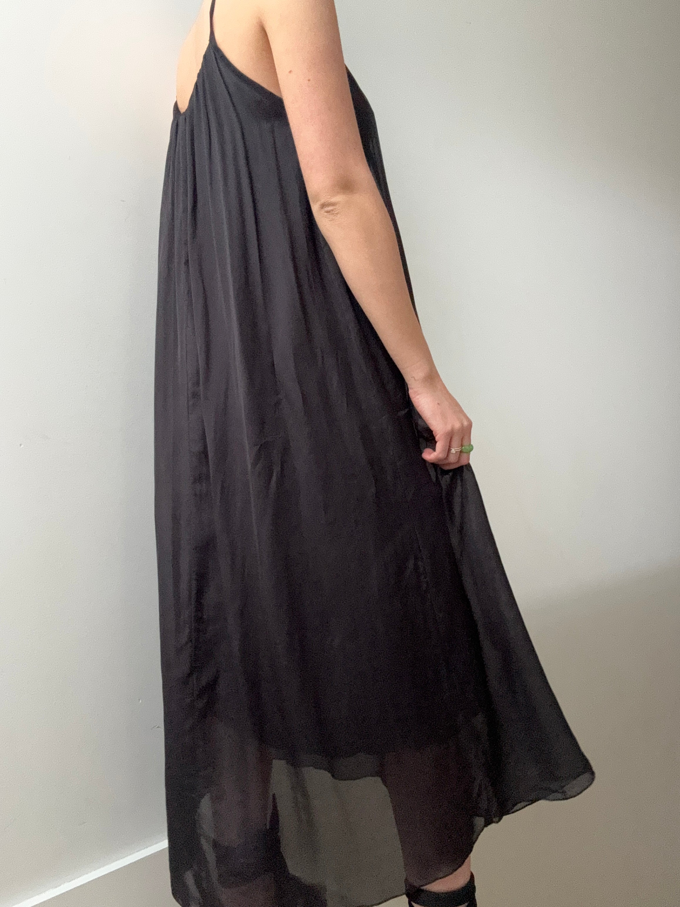 Verdissima Abito Lungo Maxi Dress Nero | Dresses