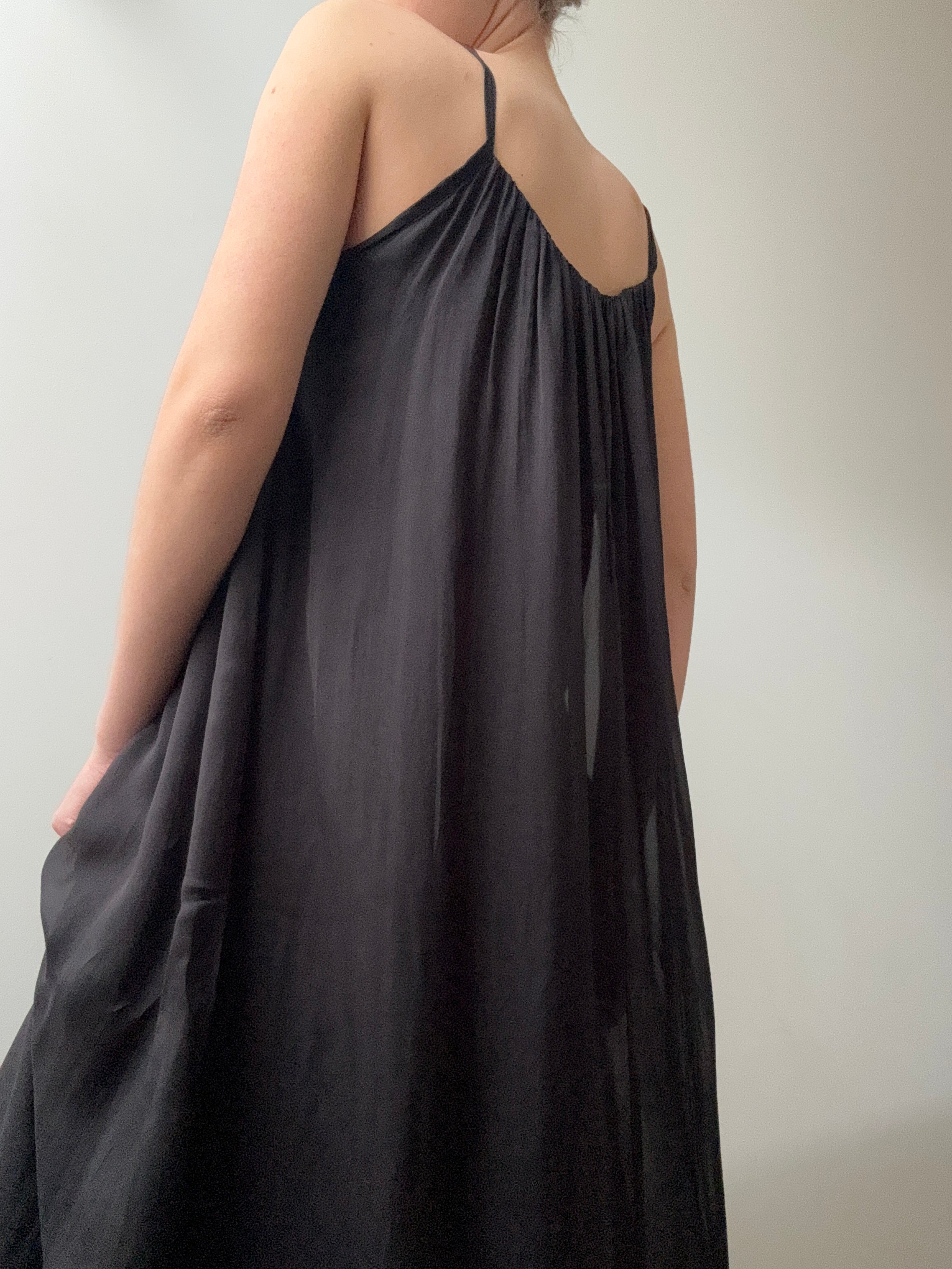 Verdissima Abito Lungo Maxi Dress Nero | Dresses