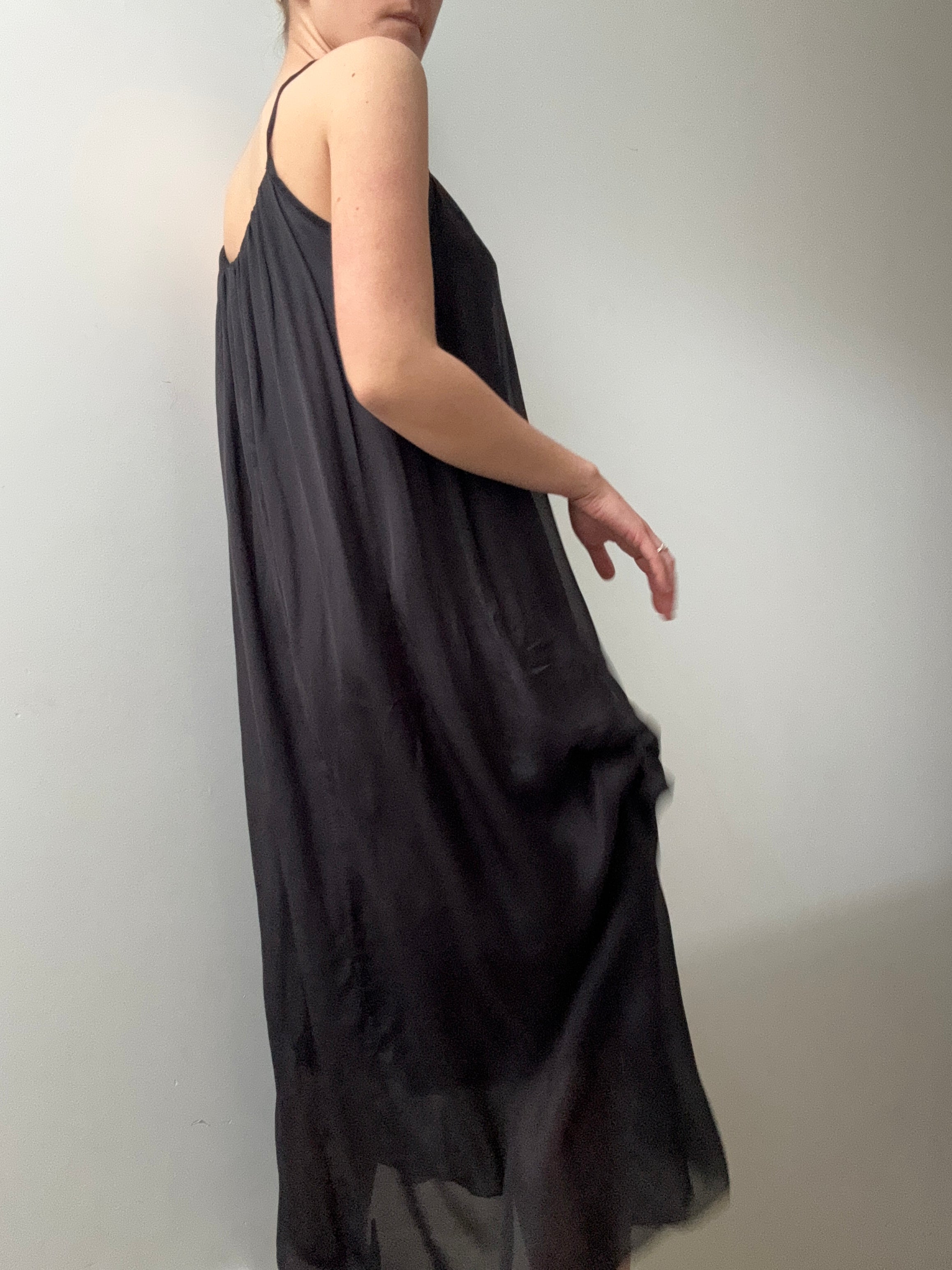 Verdissima Abito Lungo Maxi Dress Nero | Dresses