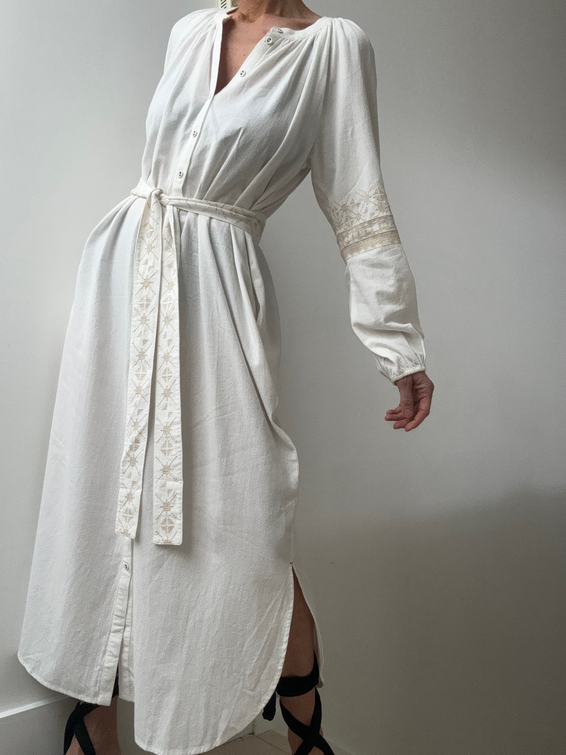 Xirena Lilou Cotton Maxi Dress White | Dresses