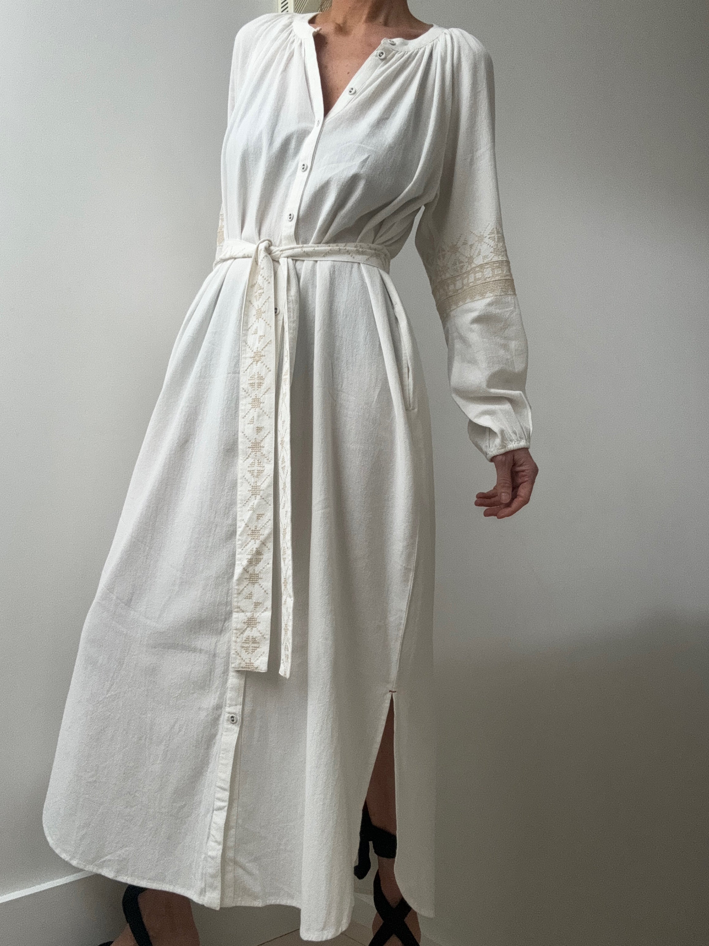 Xirena Lilou Cotton Maxi Dress White | Dresses