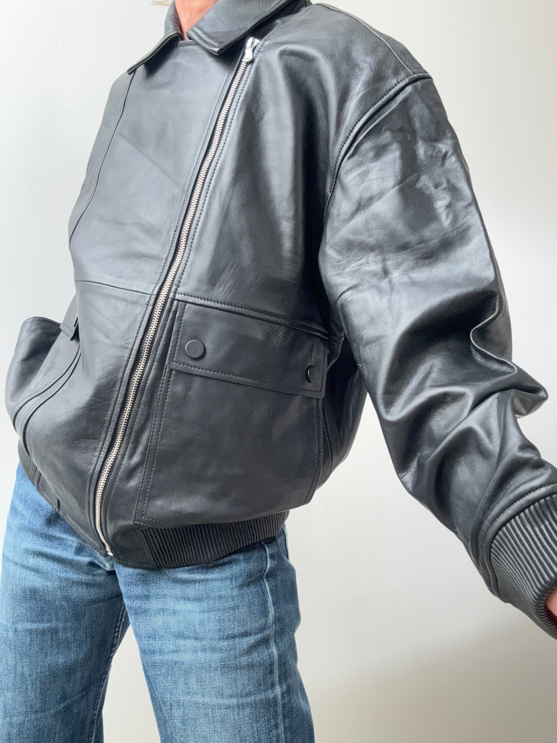 Yves Salomon Leather Bomber | Jackets
