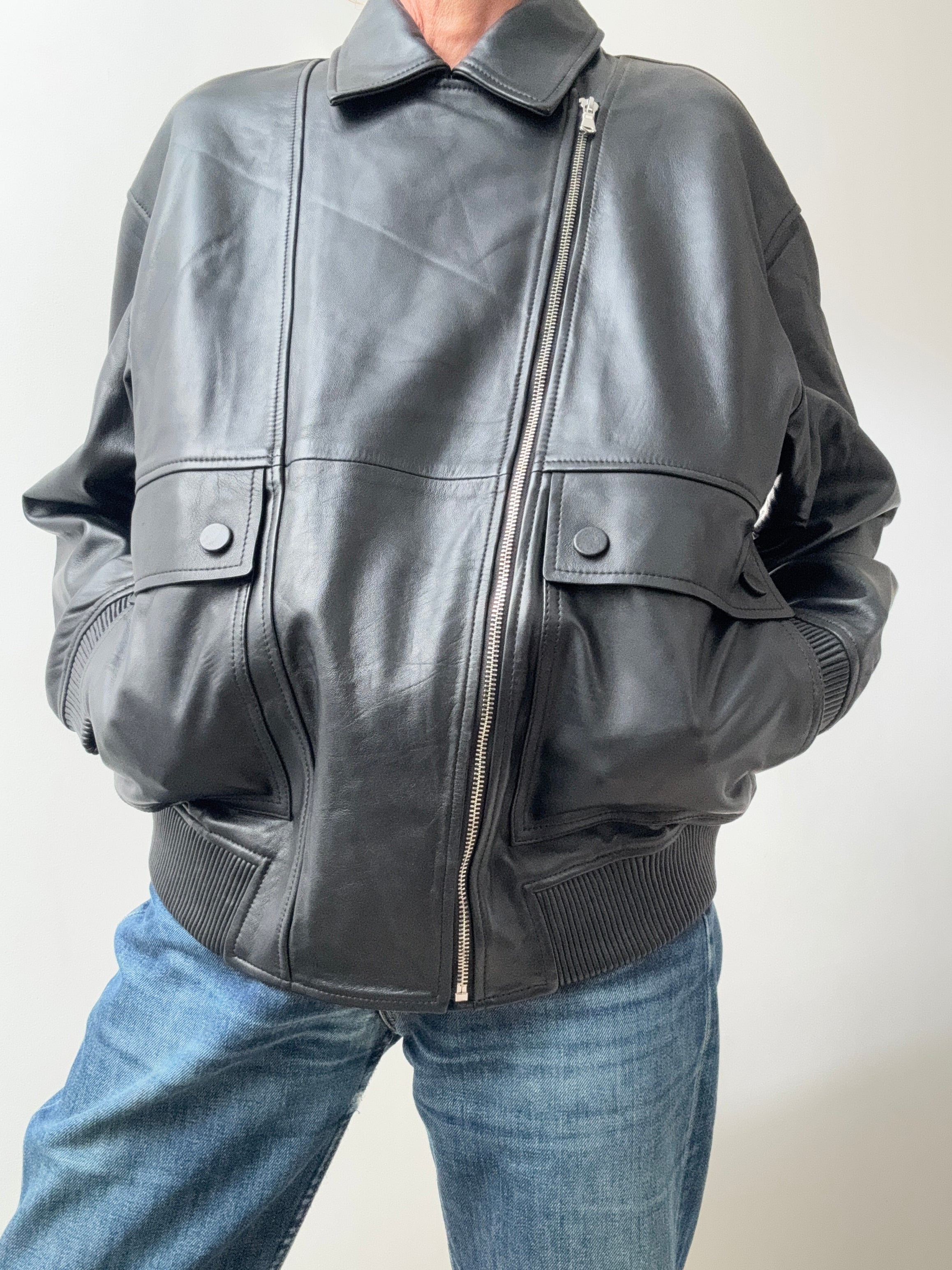 Yves Salomon Leather Bomber | Jackets