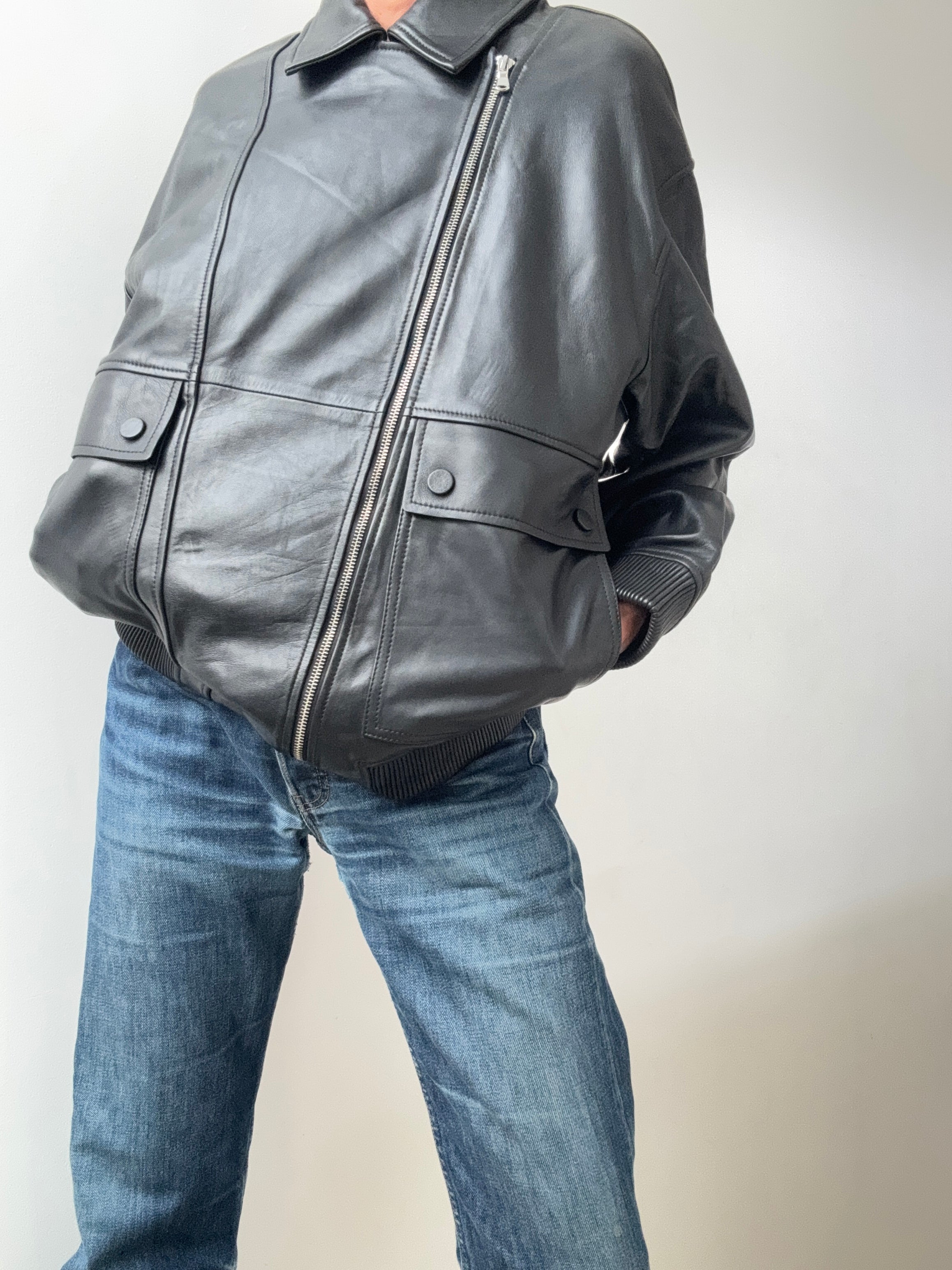 Yves Salomon Leather Bomber | Jackets
