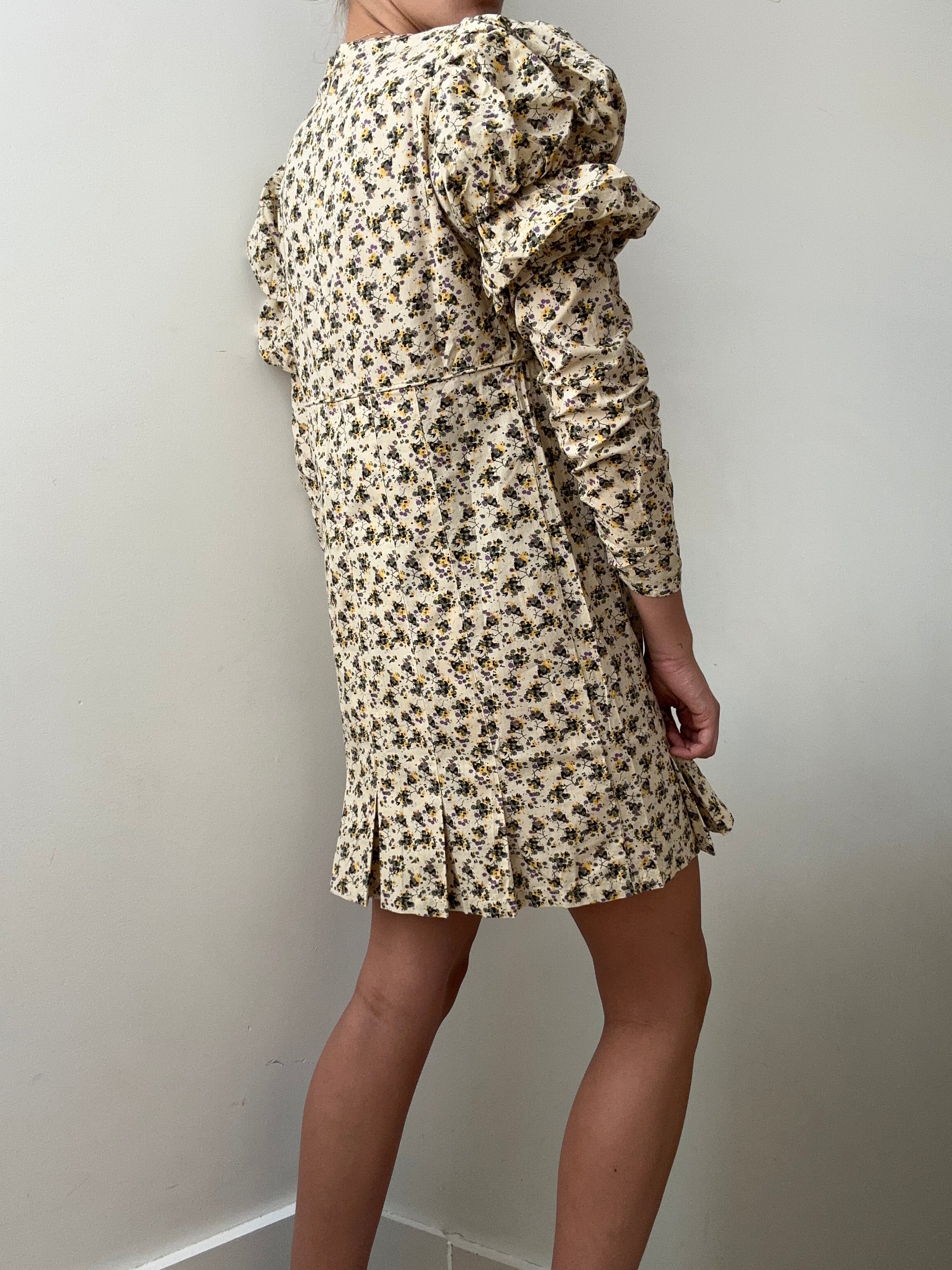 Zadig + Voltaire Dresses Z&V Rename Floral Cotton Puff Sleeve Dress