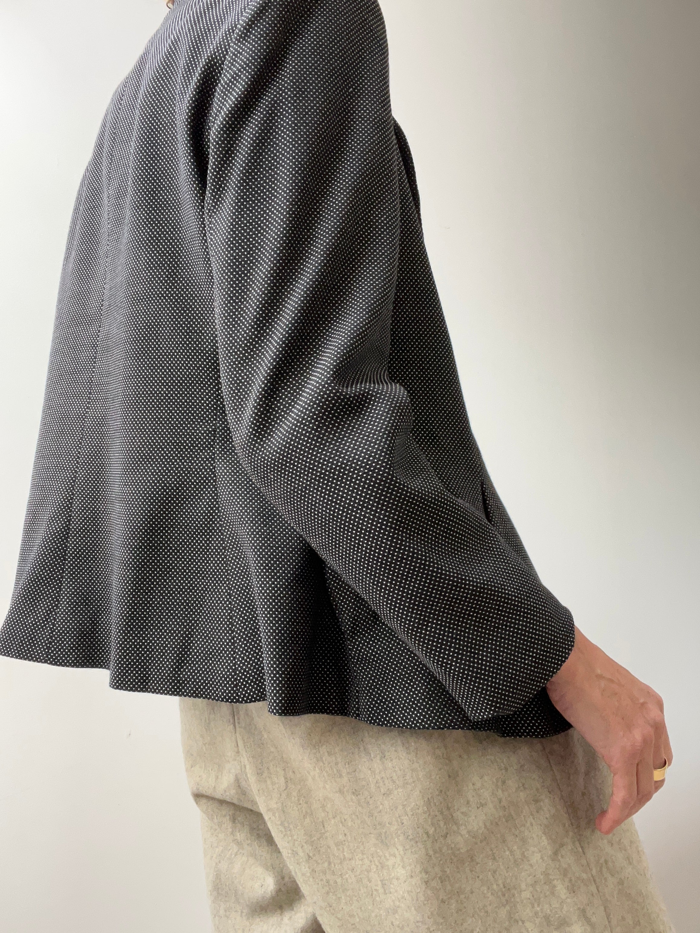 Armani Jackets Small-Medium Vintage Dots Double Breasted Blazer