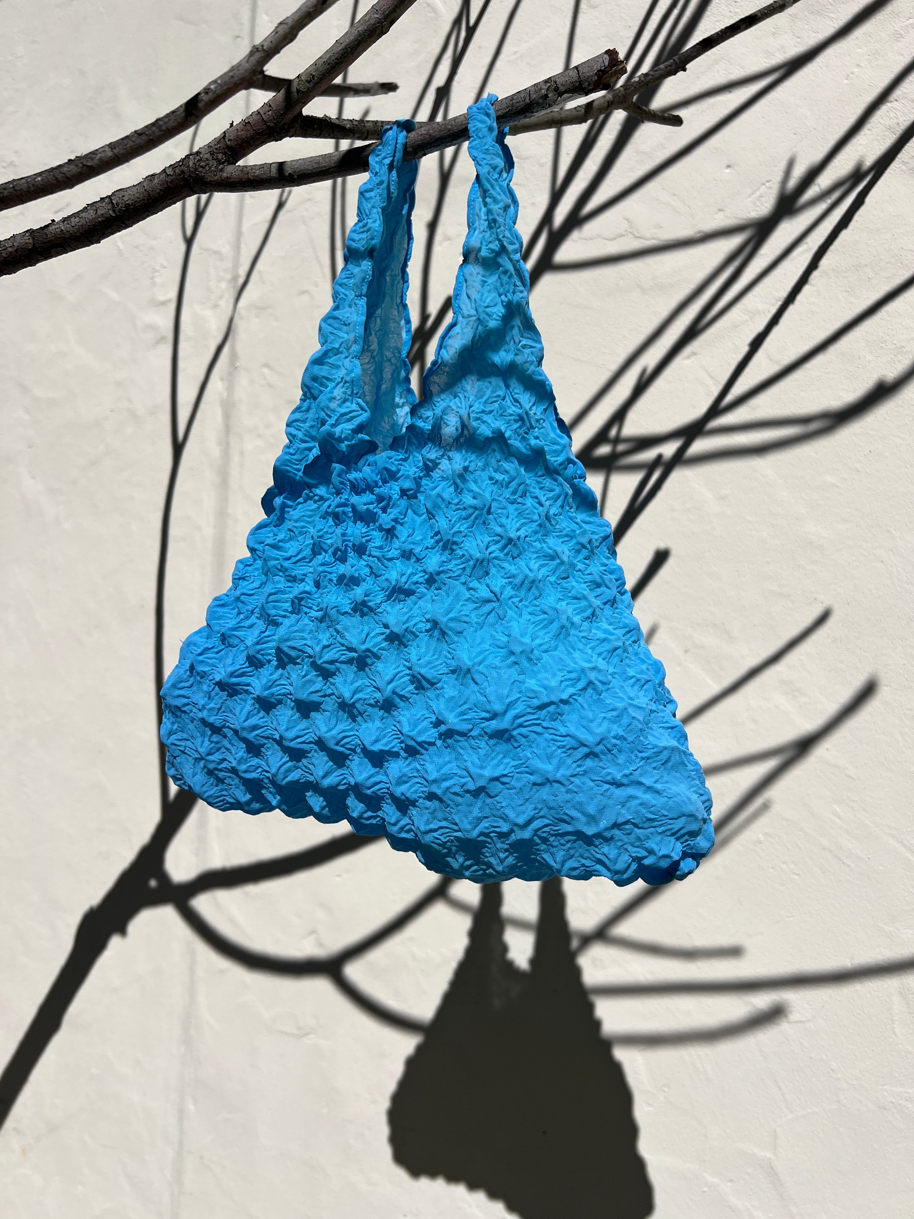 Future Nomads Bags Chiffon Bubble Bag Blue