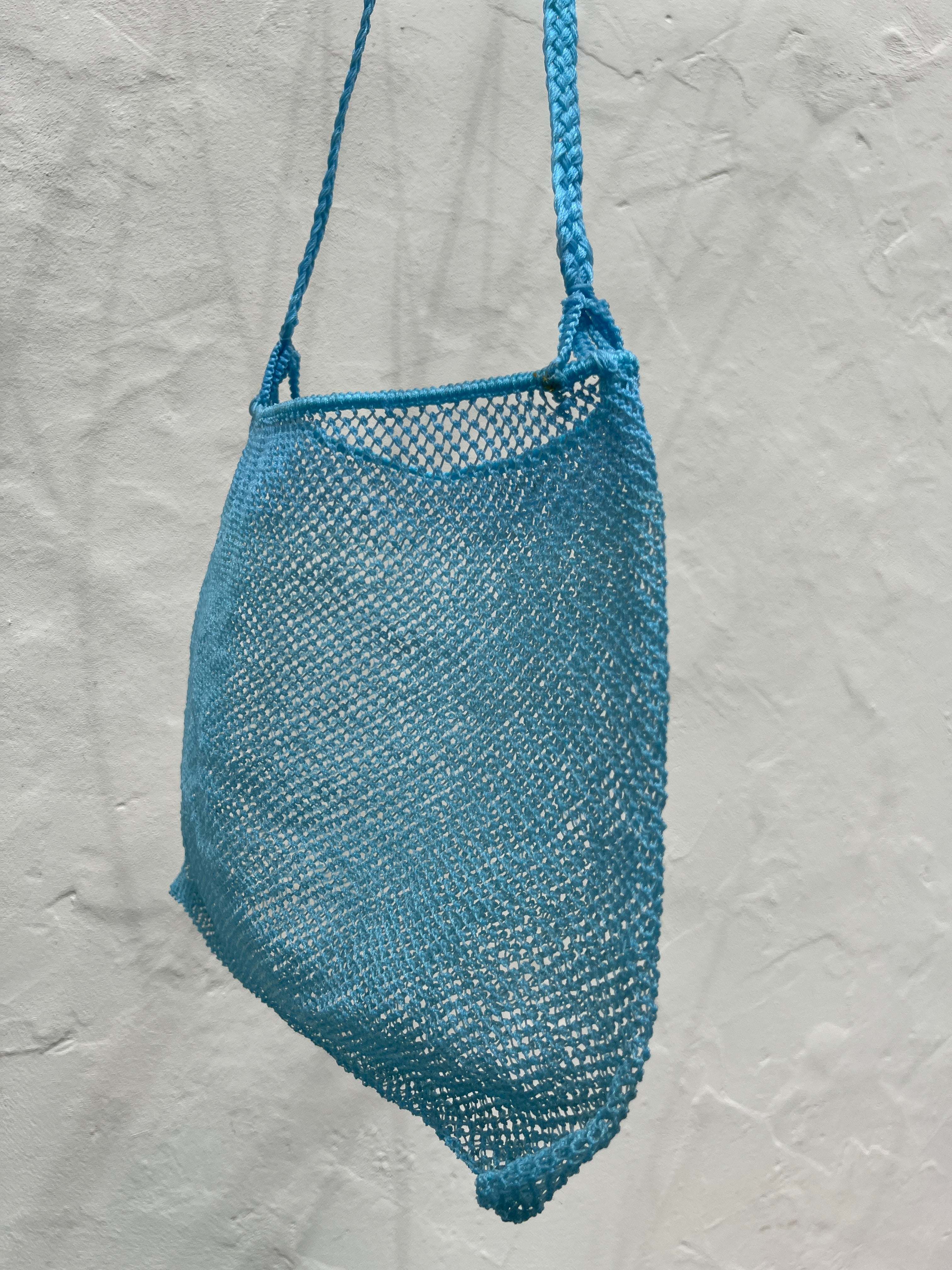 Future Nomads Bags Handmade Nylon Bag Baby Blue