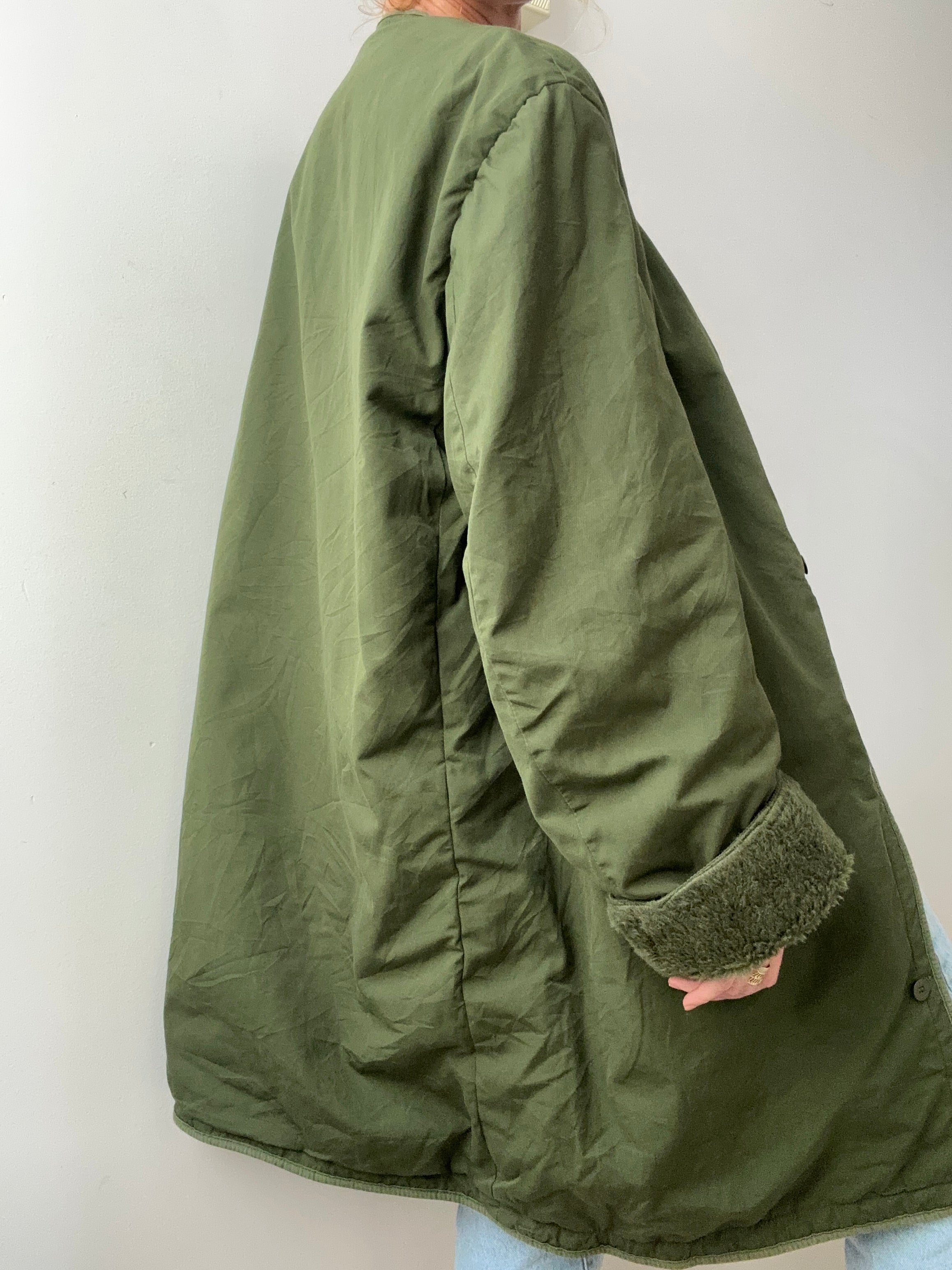 Future Nomads Coats Swedish Army Reversible  Shell Coat