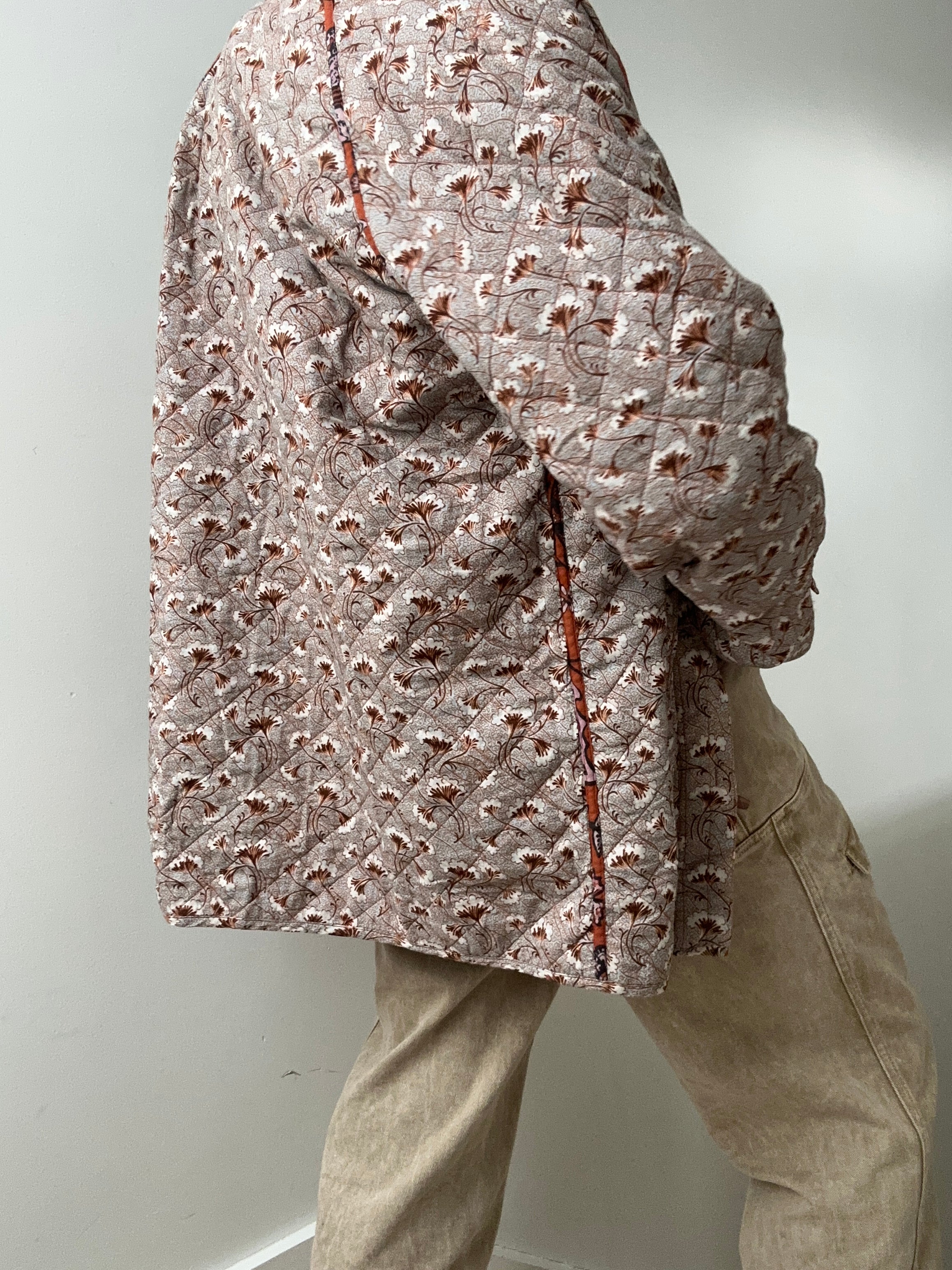 Future Nomads Jackets Quilted Cotton Kimono Jacket