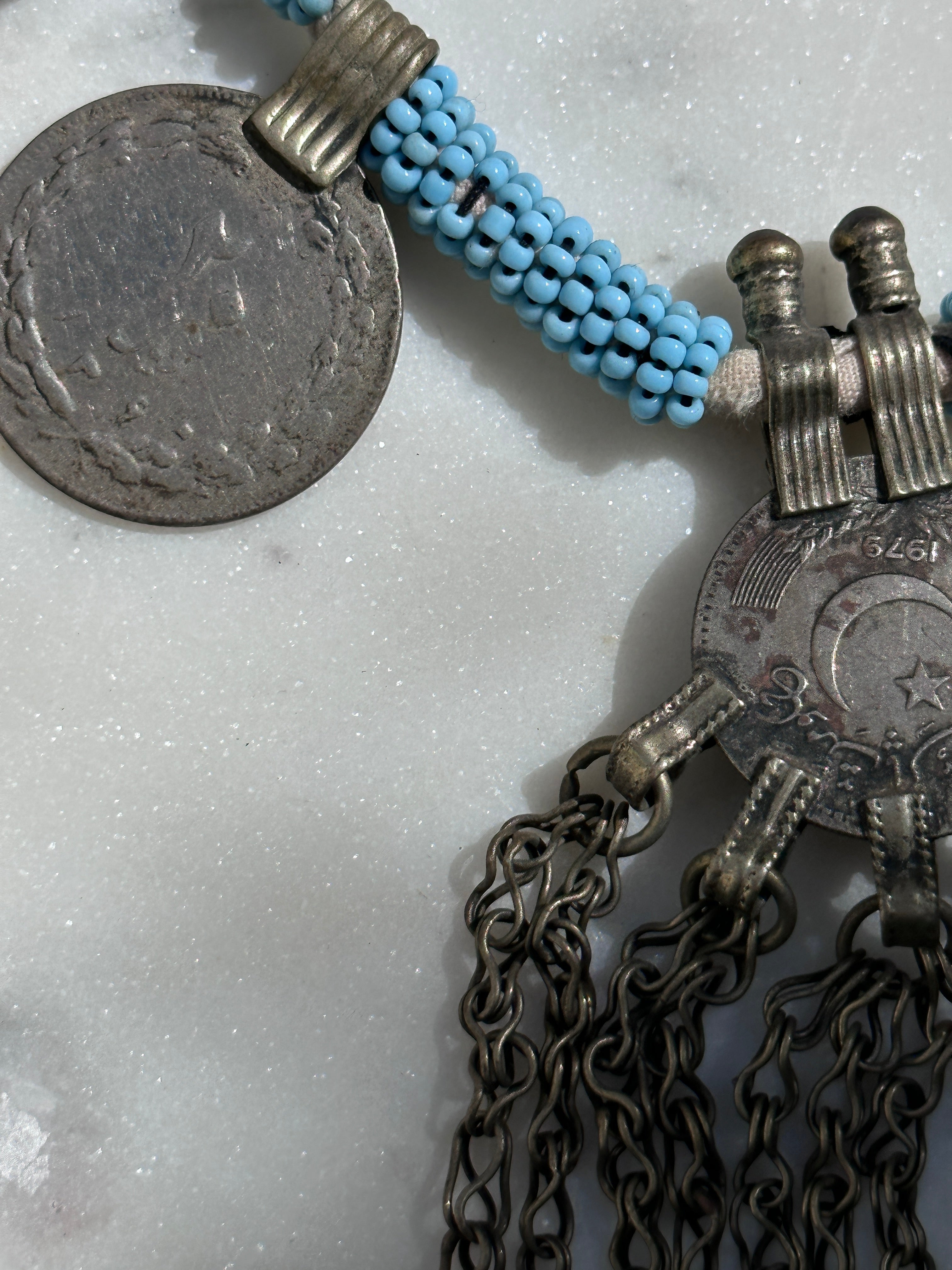 Future Nomads Necklaces 29cm Afghanistan Coin Necklace