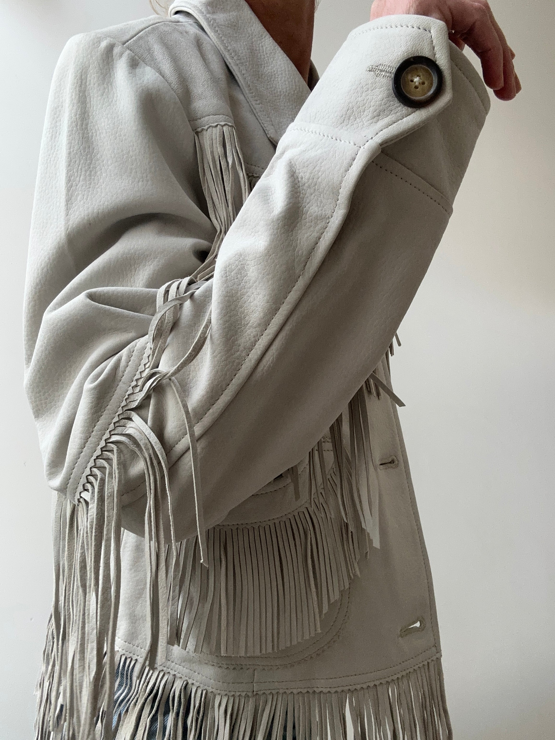 Idyllwind Jackets Idyllwind Bellbrook Leather Jacket Bone