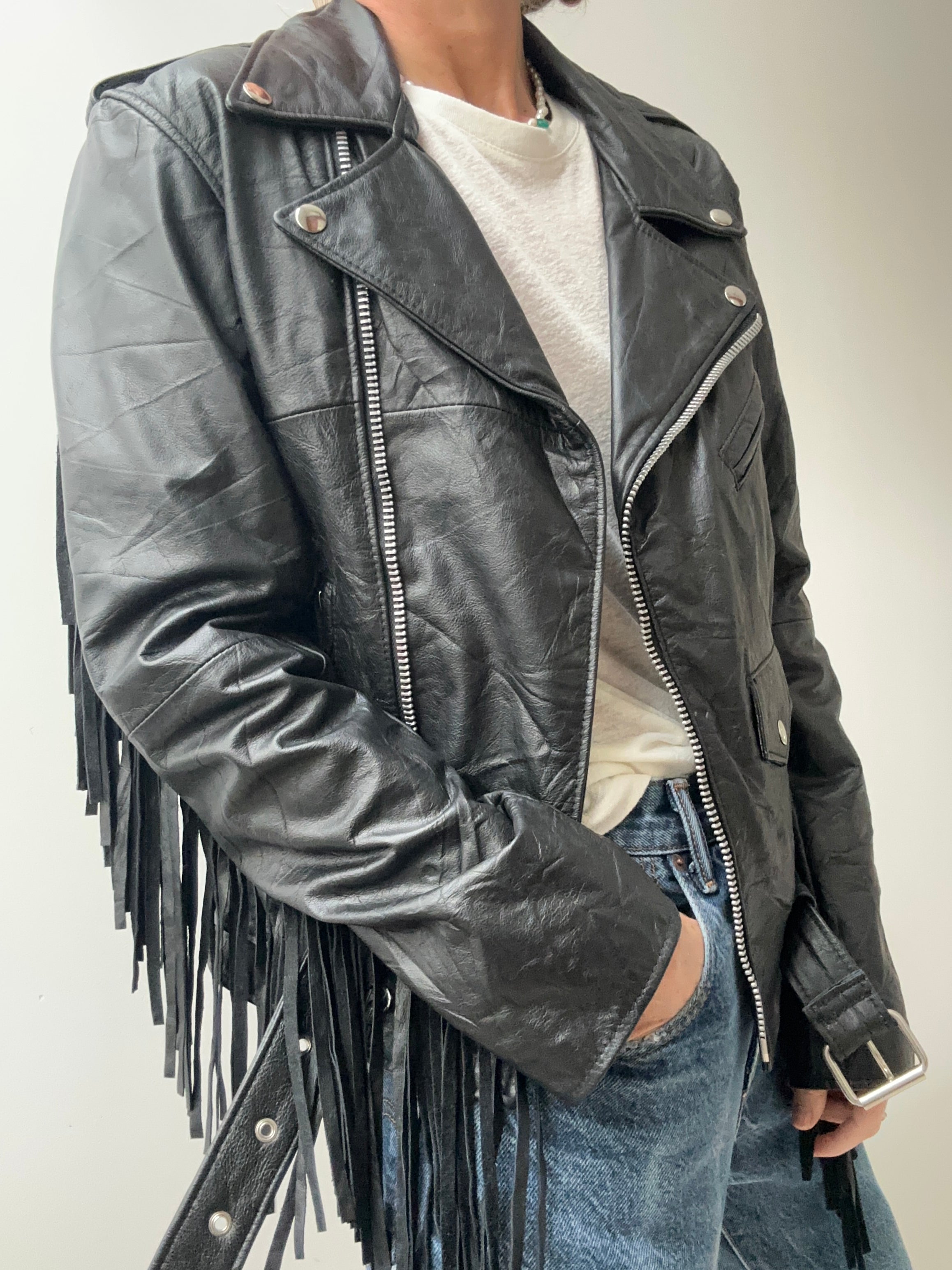 M.Julian Vintage Leather Jacket Jetsetbohemian