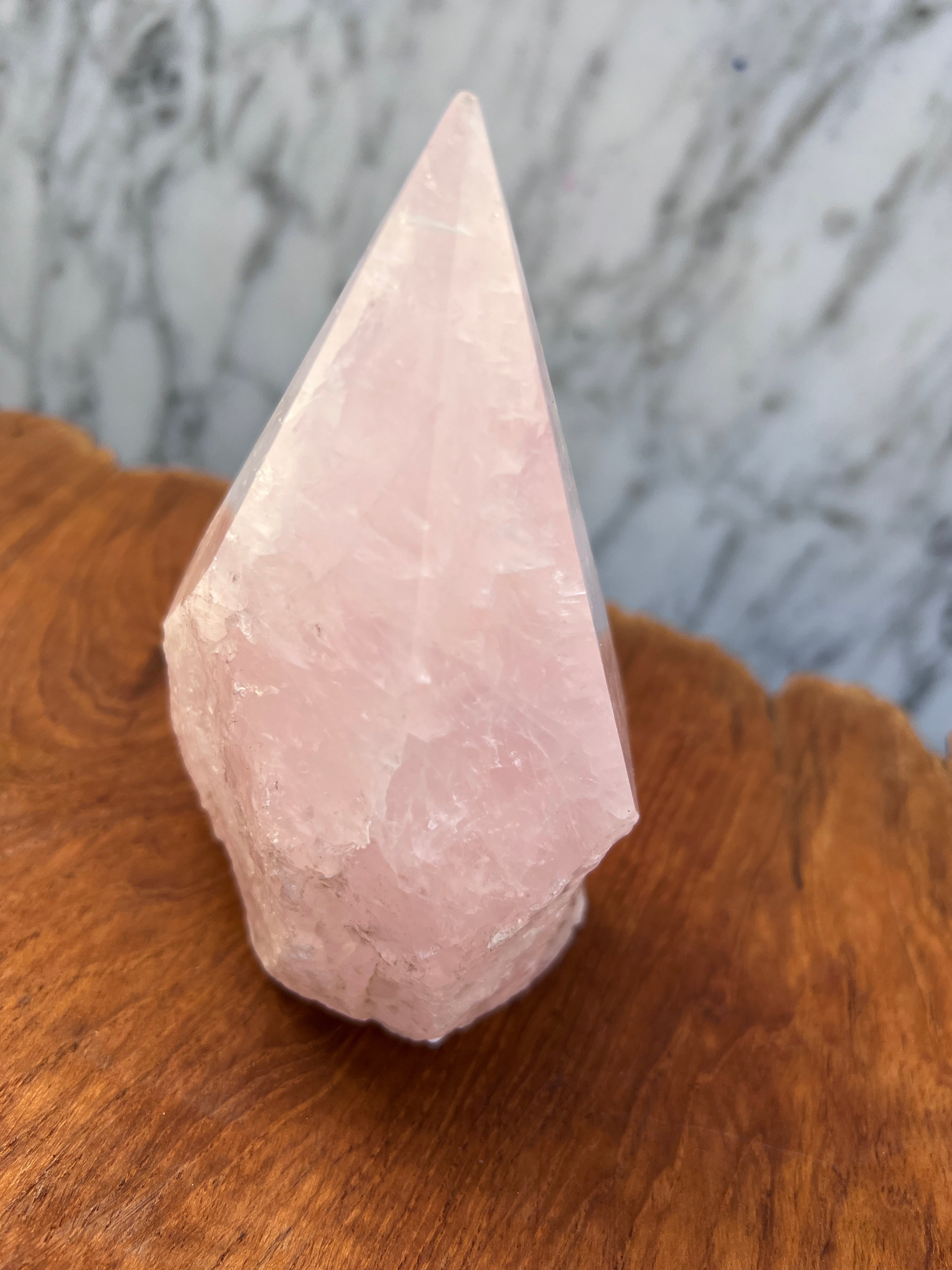 Not specified Crystals 13cm Rose Quartz Point Small