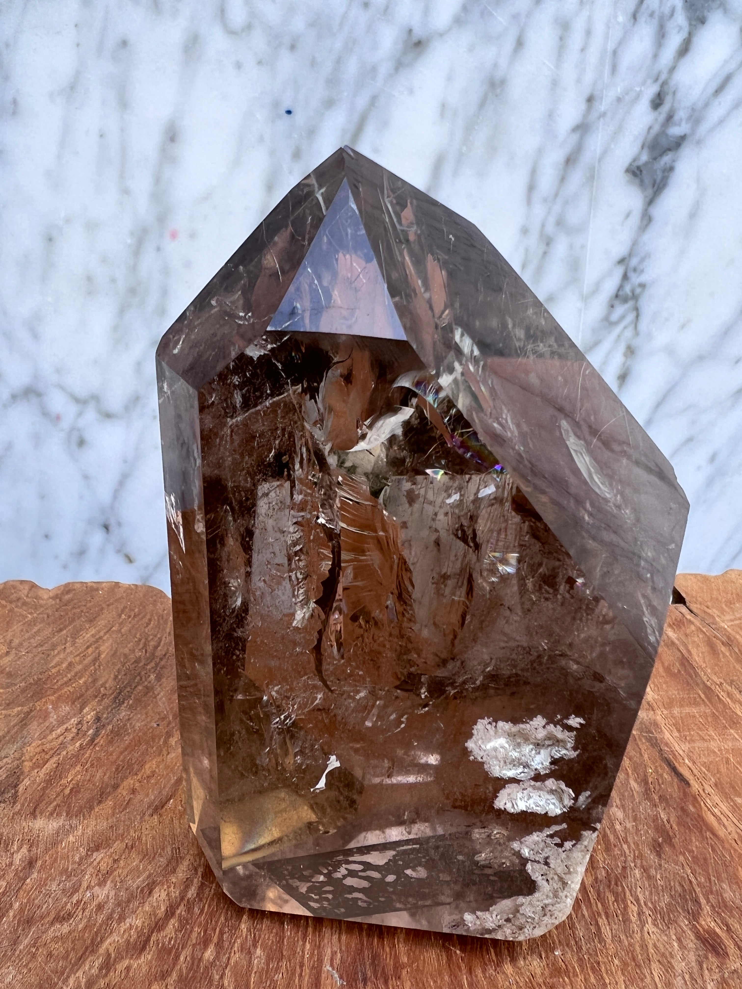 Not specified Crystals 13cm Smoky Quartz Point