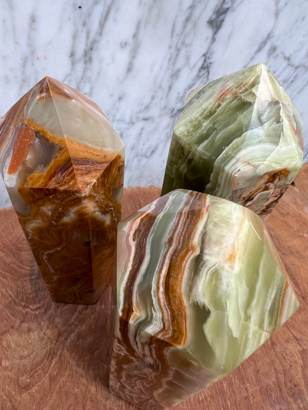 Small Banded Calcite Point | Jetsetbohemian