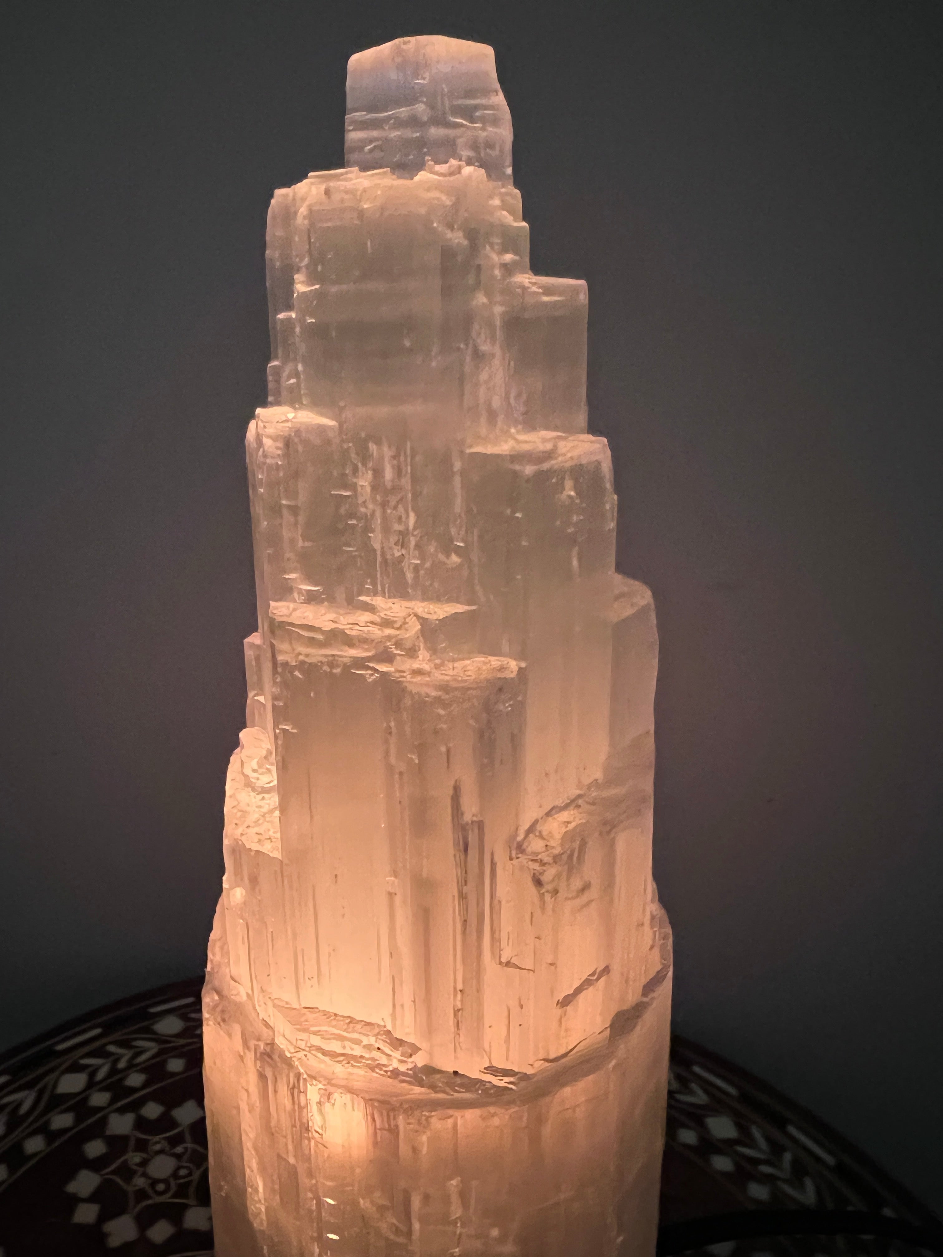 Not specified Crystals 25cm Selenite Lamp 25cm