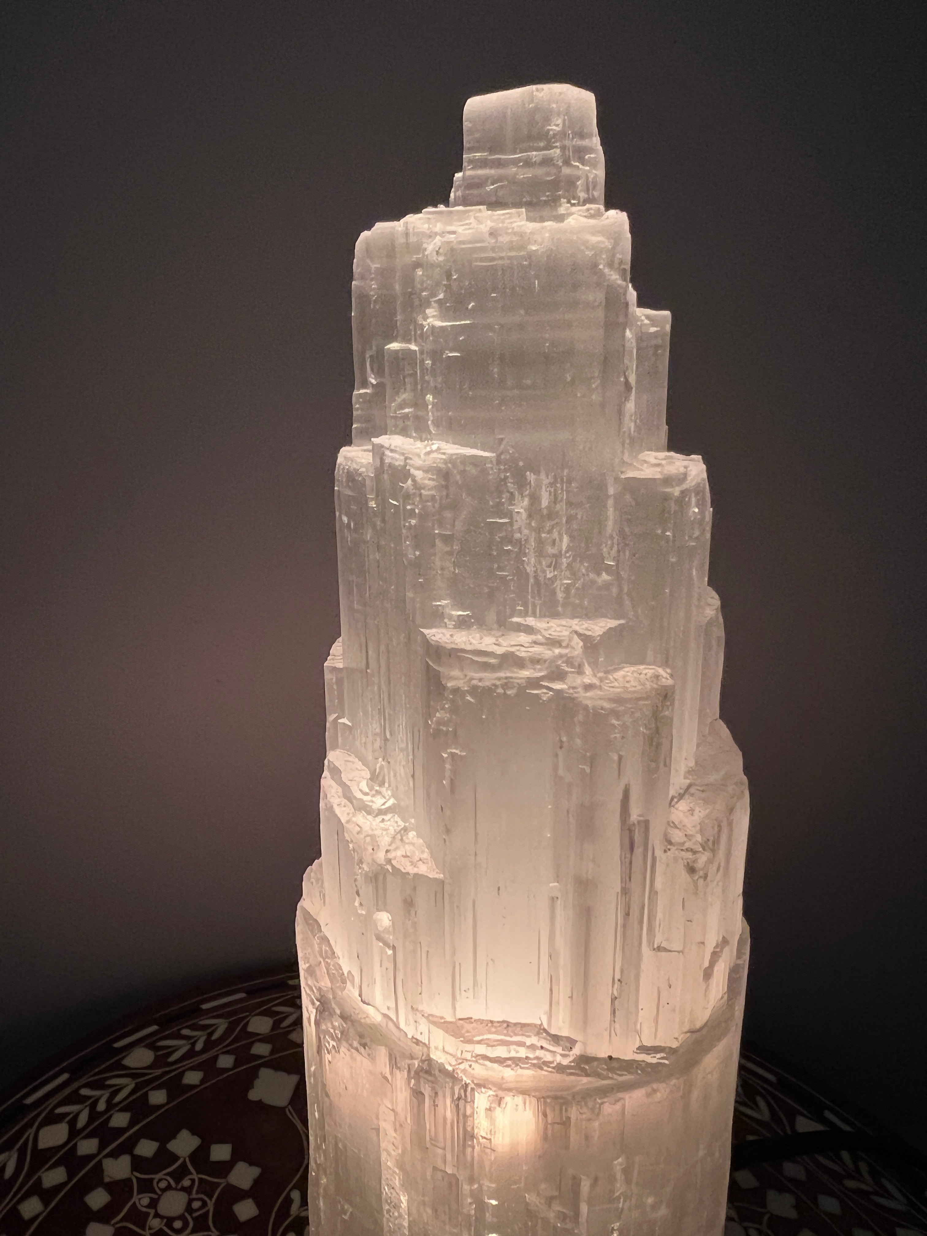 Not specified Crystals 25cm Selenite Lamp 25cm