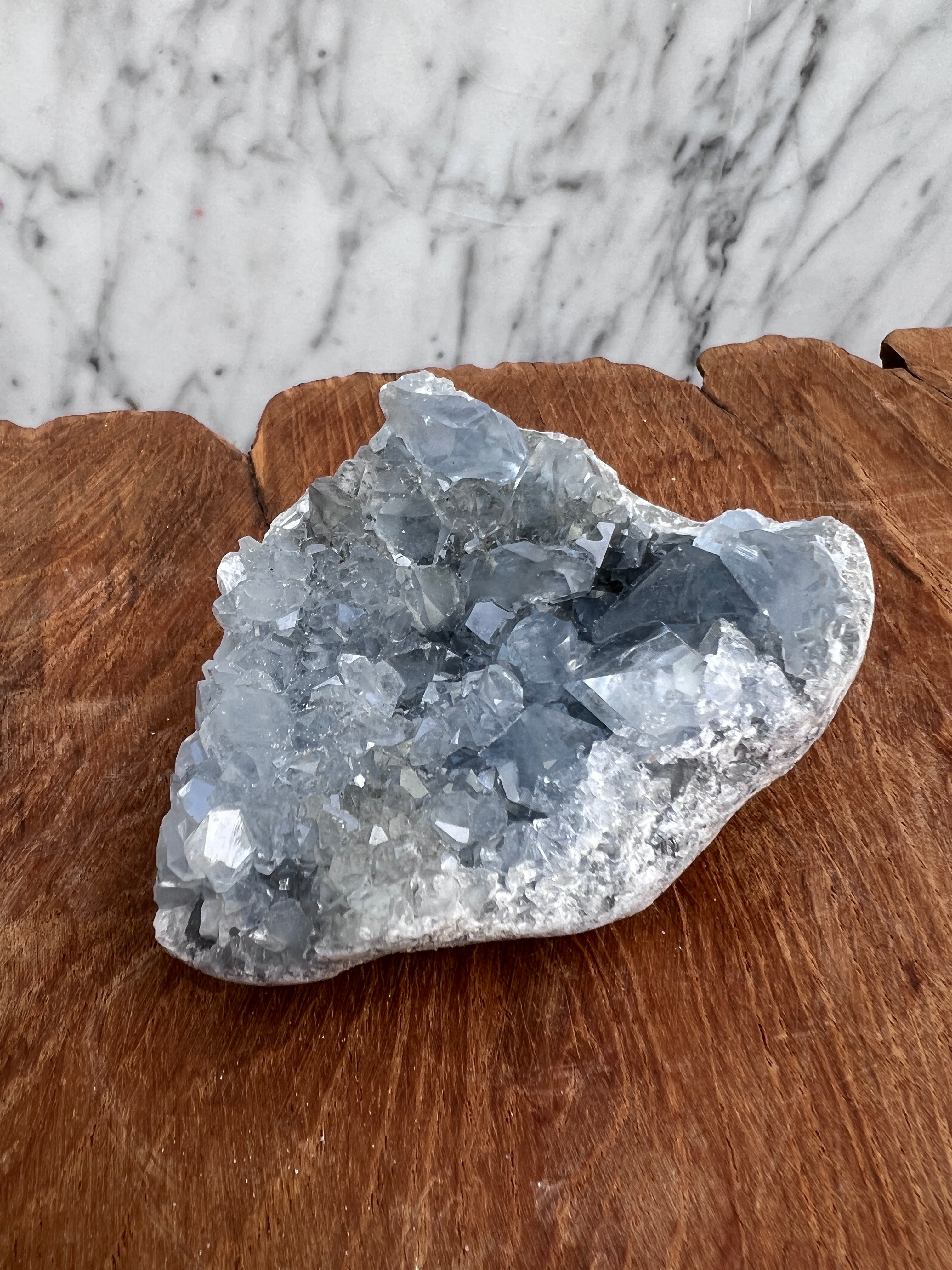 Not specified Crystals 8cm Celestite Cluster 2