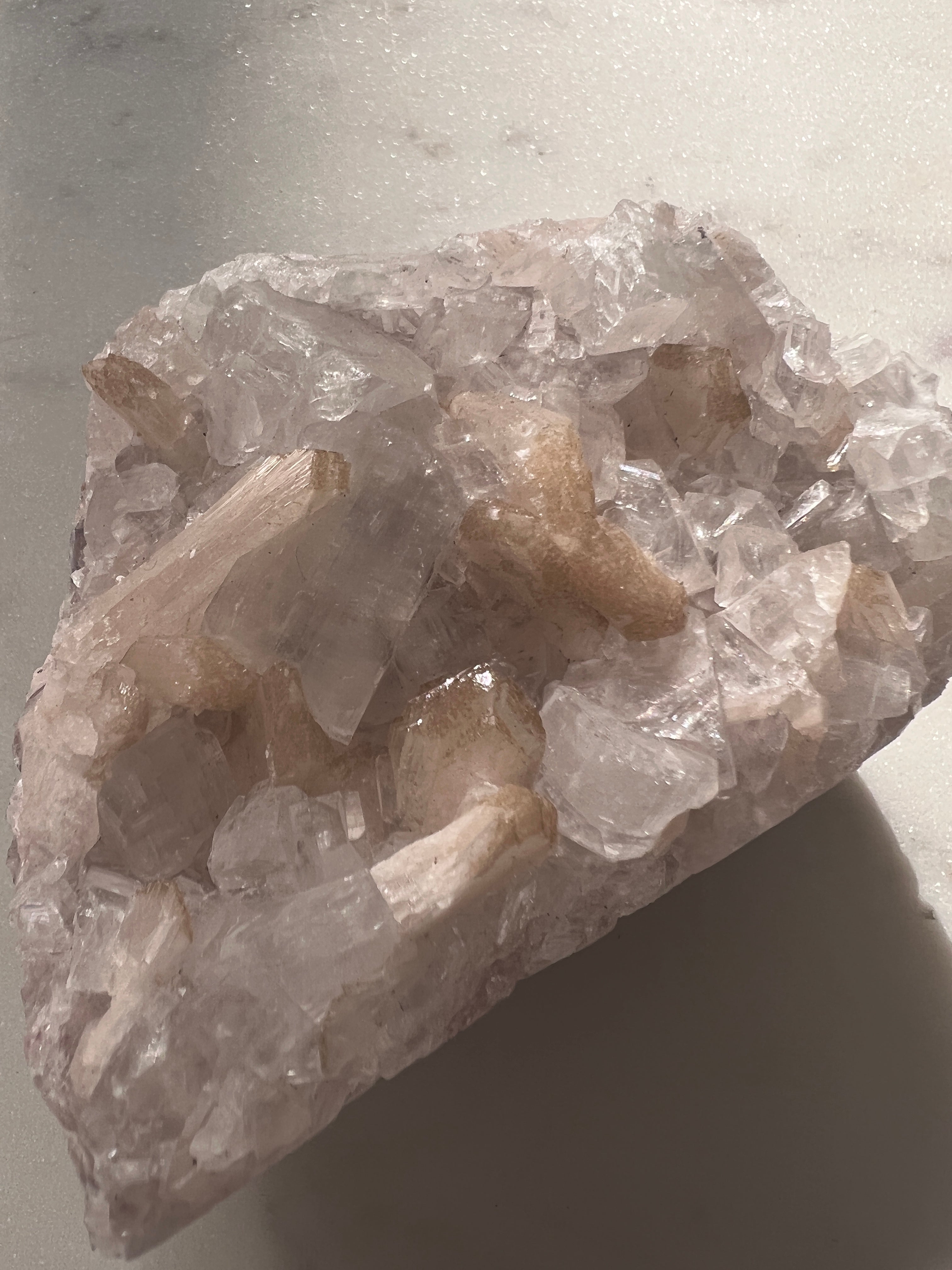 Not specified Crystals Gold, Grey & White Zeolite 6