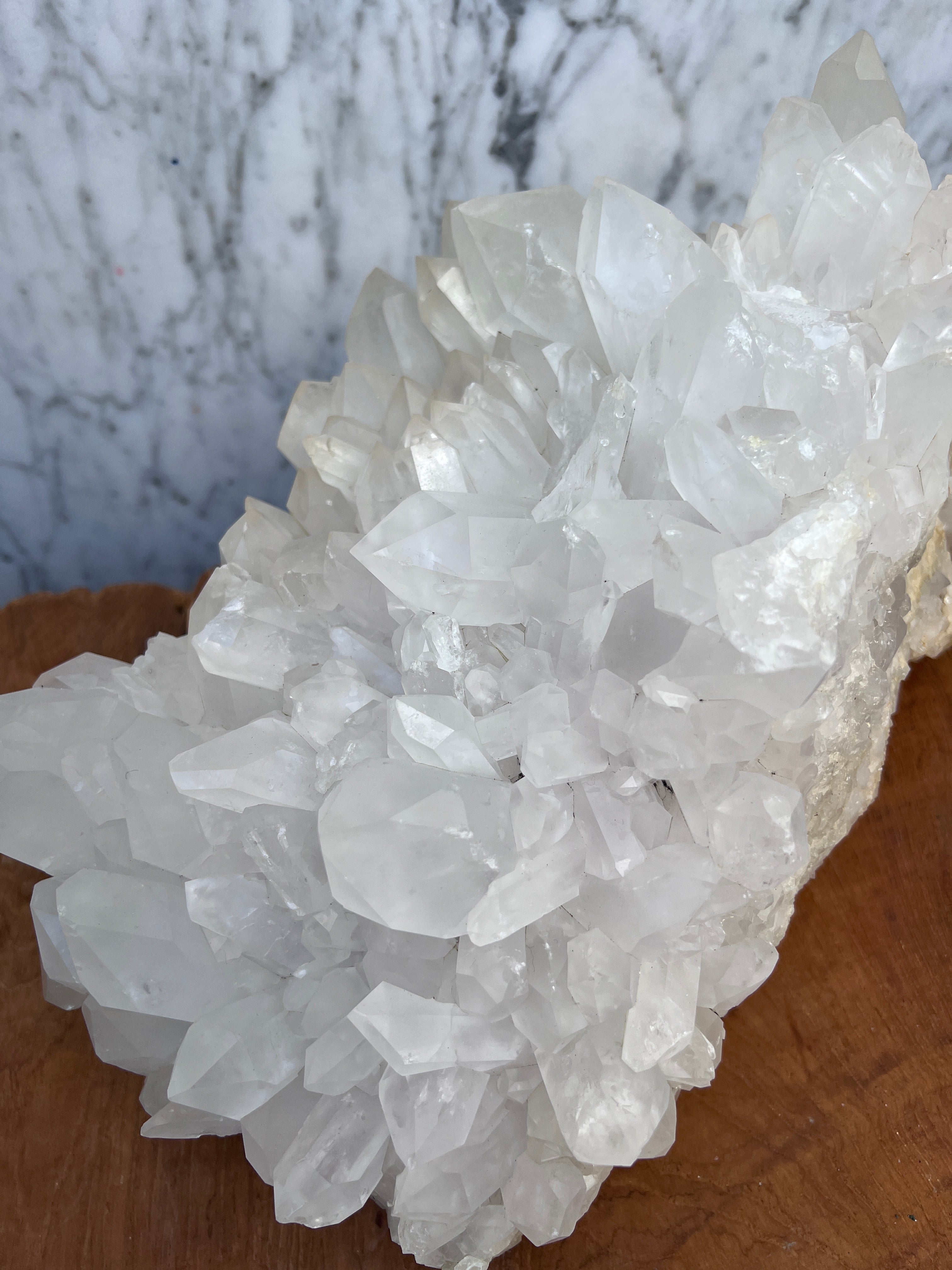 Not specified Crystals Snow Snow Quartz Cluster