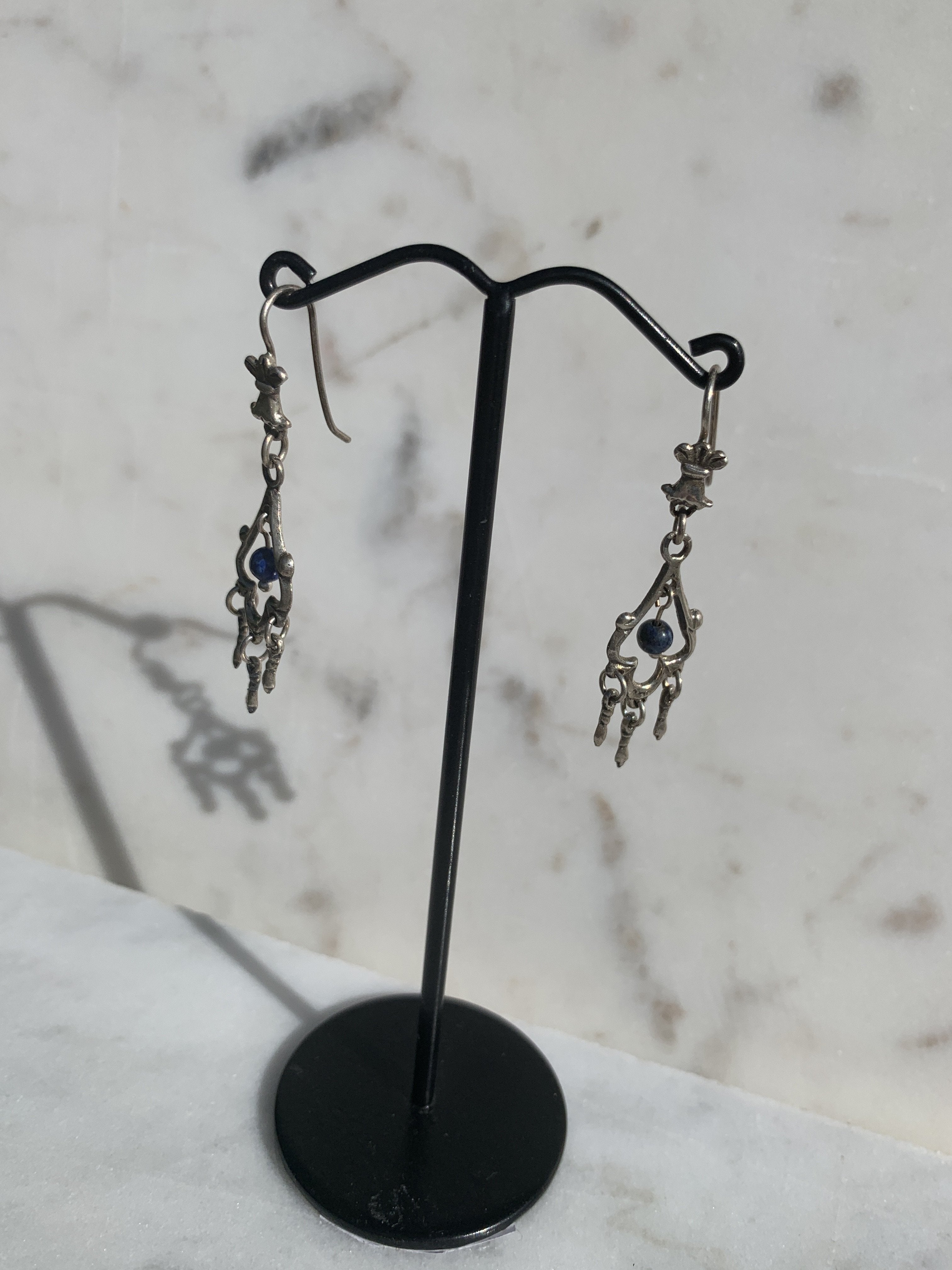 Not specified Earrings Milagros Earrings With Lapis Lazuli Stone