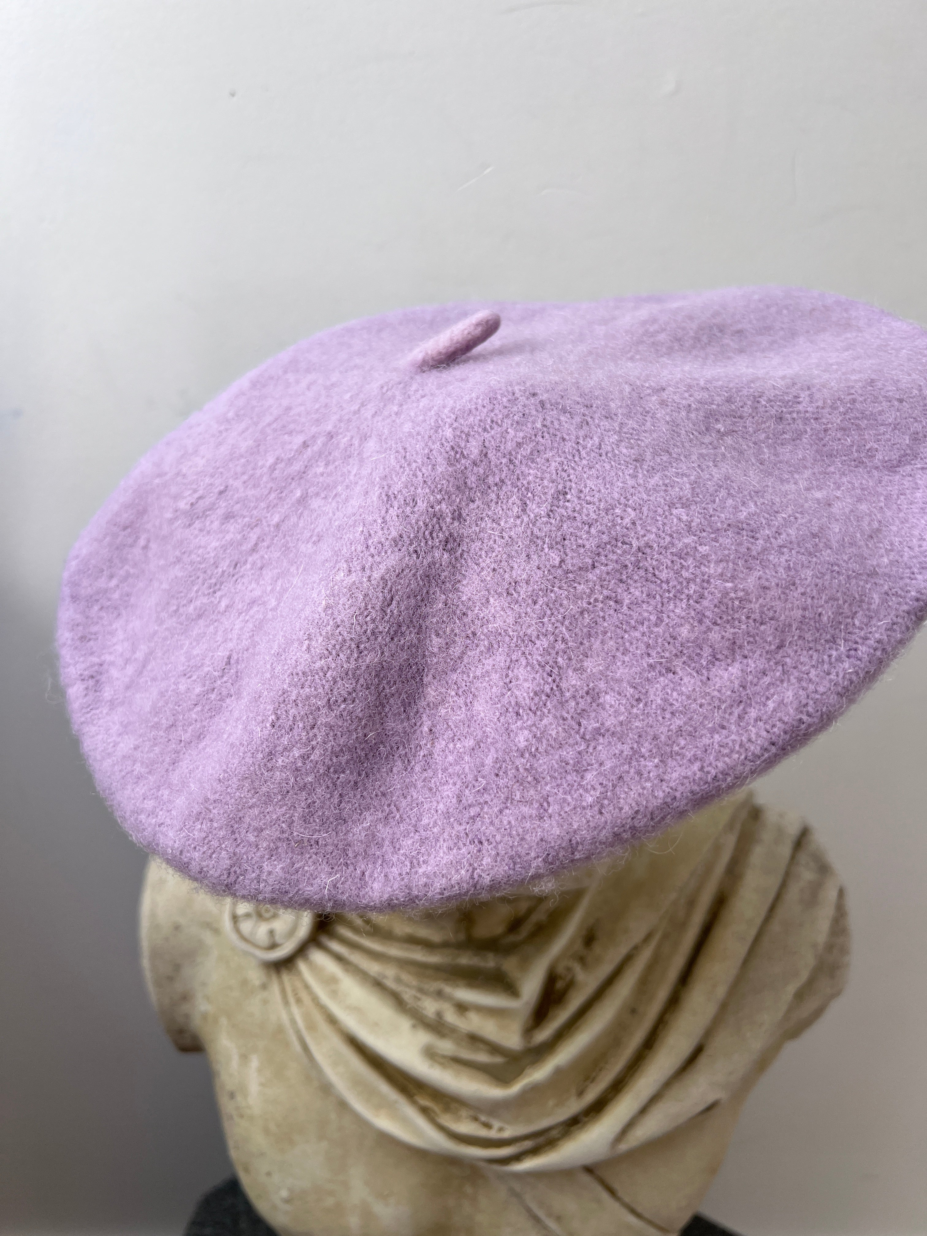 Not specified Hats One Size French Beret Hat Lilac